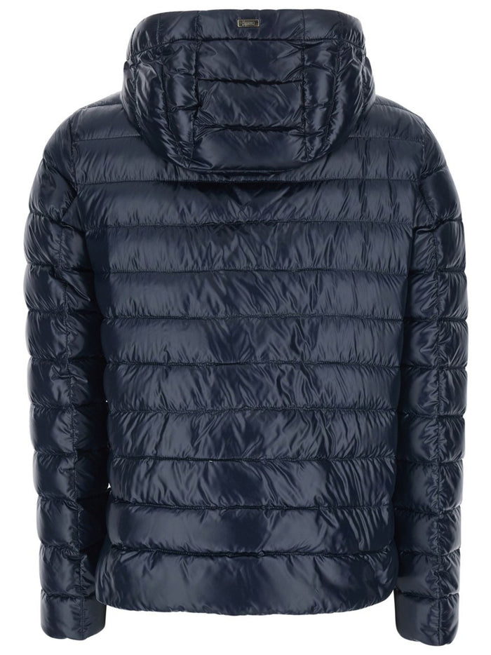 Herno Coats Blue Polyamide