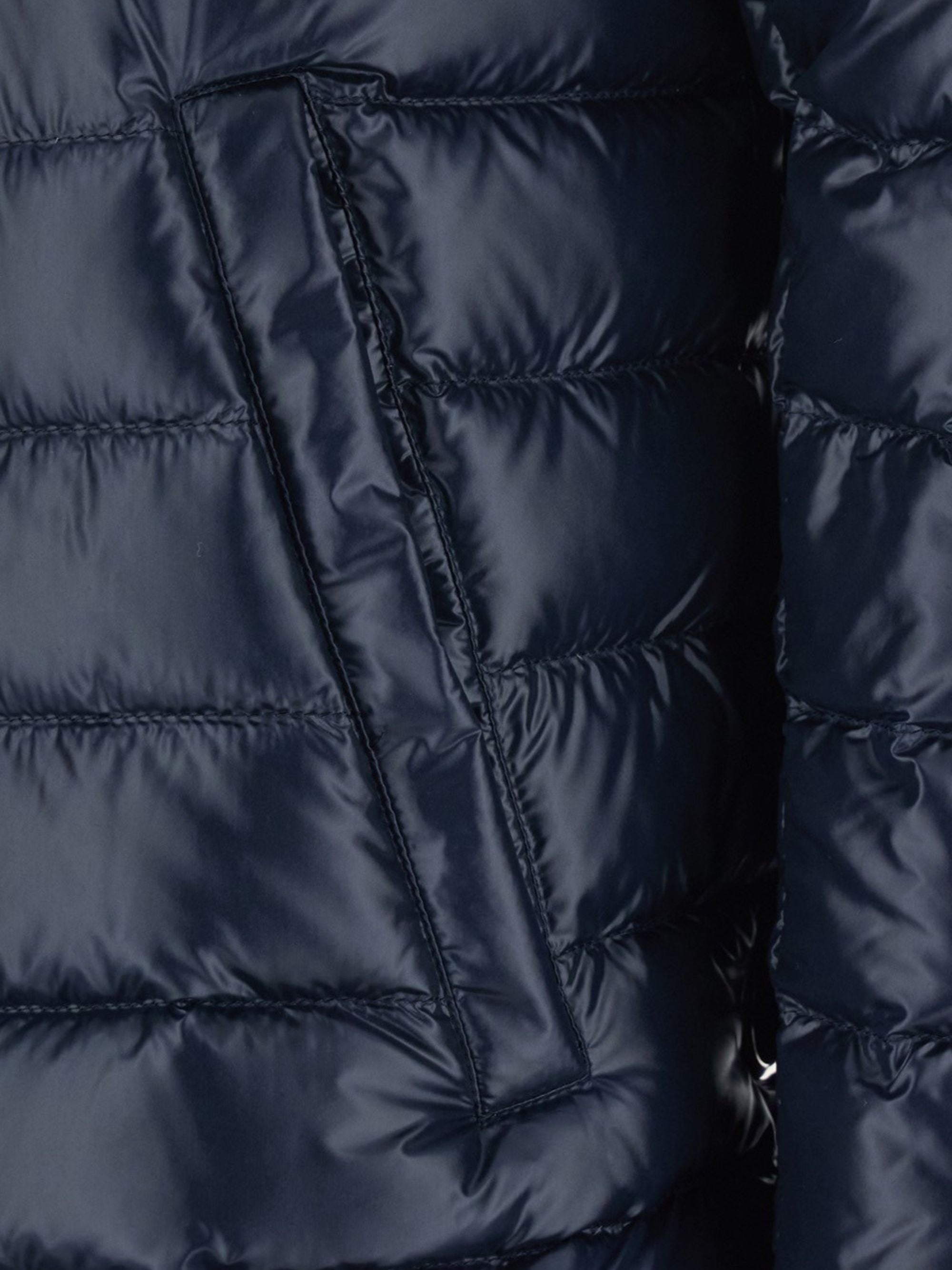 Herno Coats Blue Polyamide