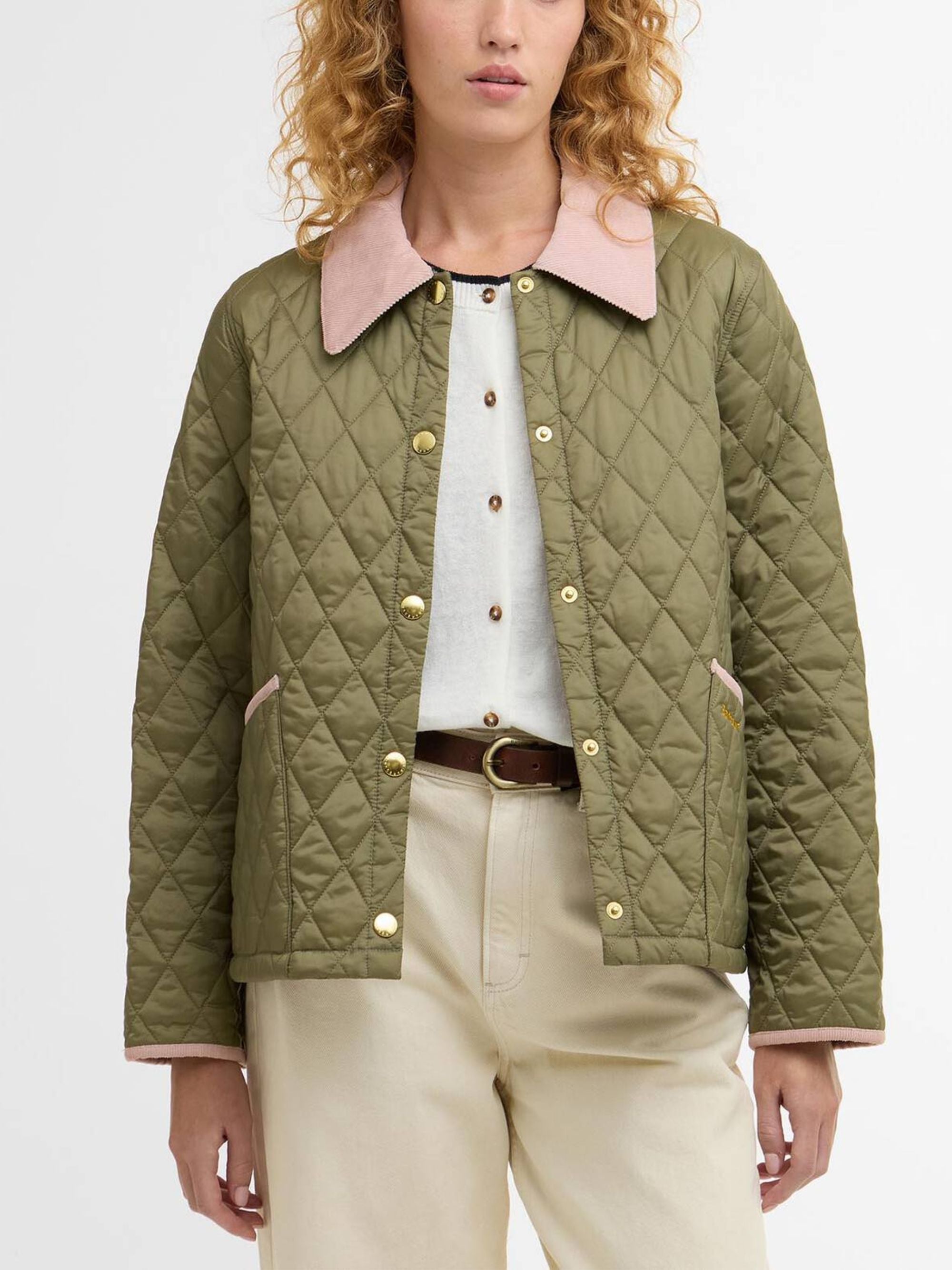 Barbour Coats Green Polyamide