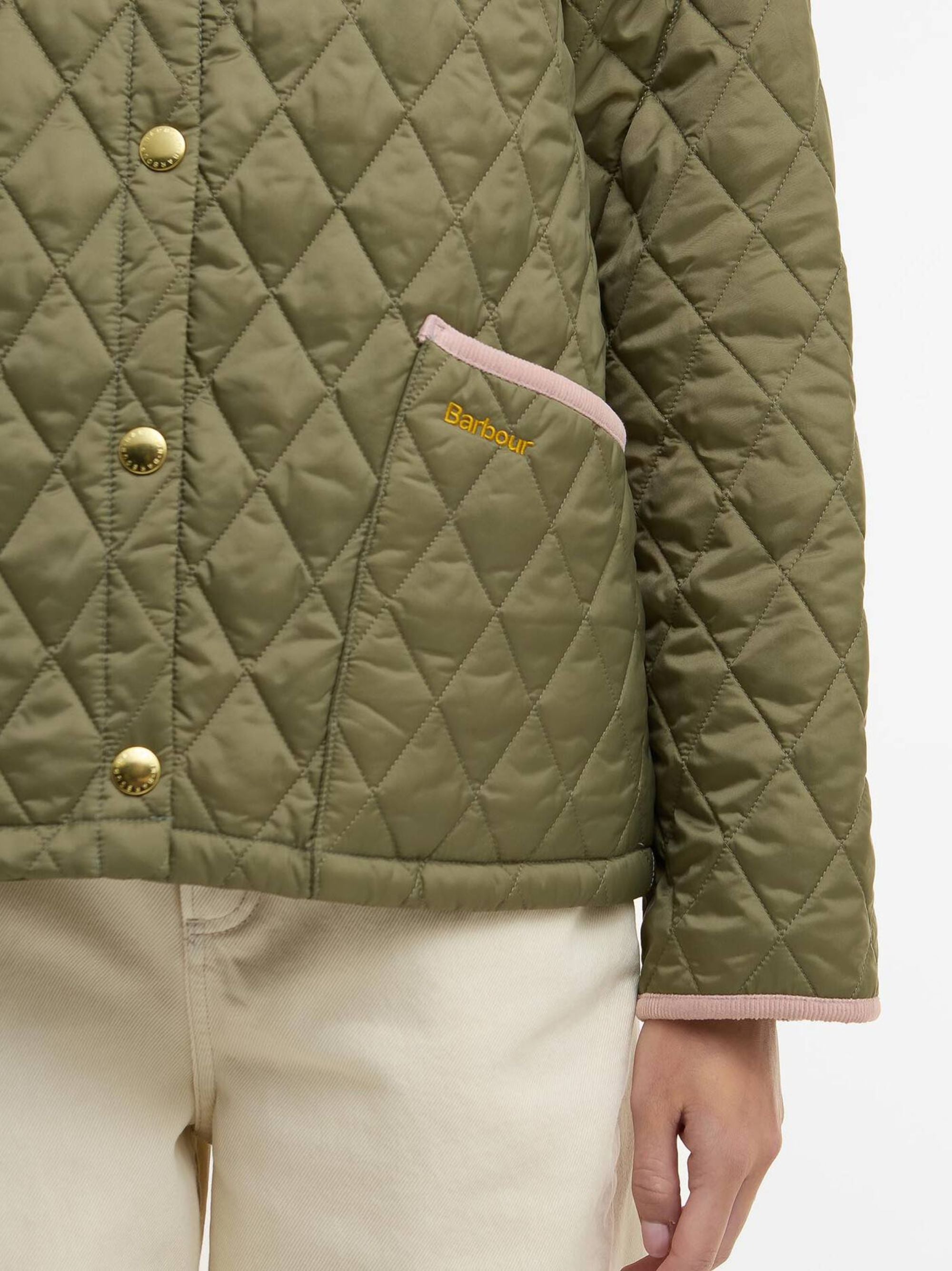 Barbour Coats Green Polyamide