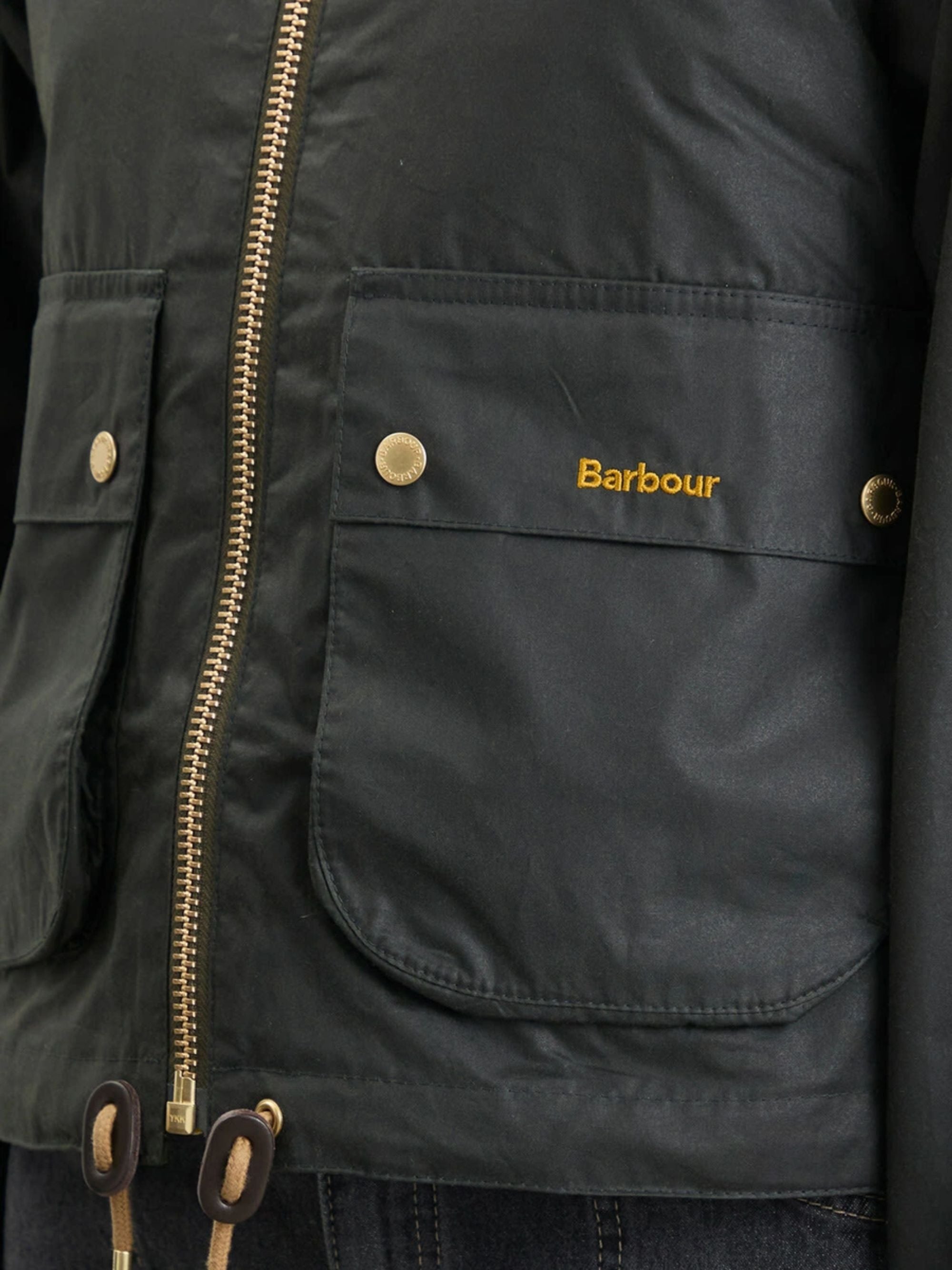 Barbour Coats Green Waxed Cotton