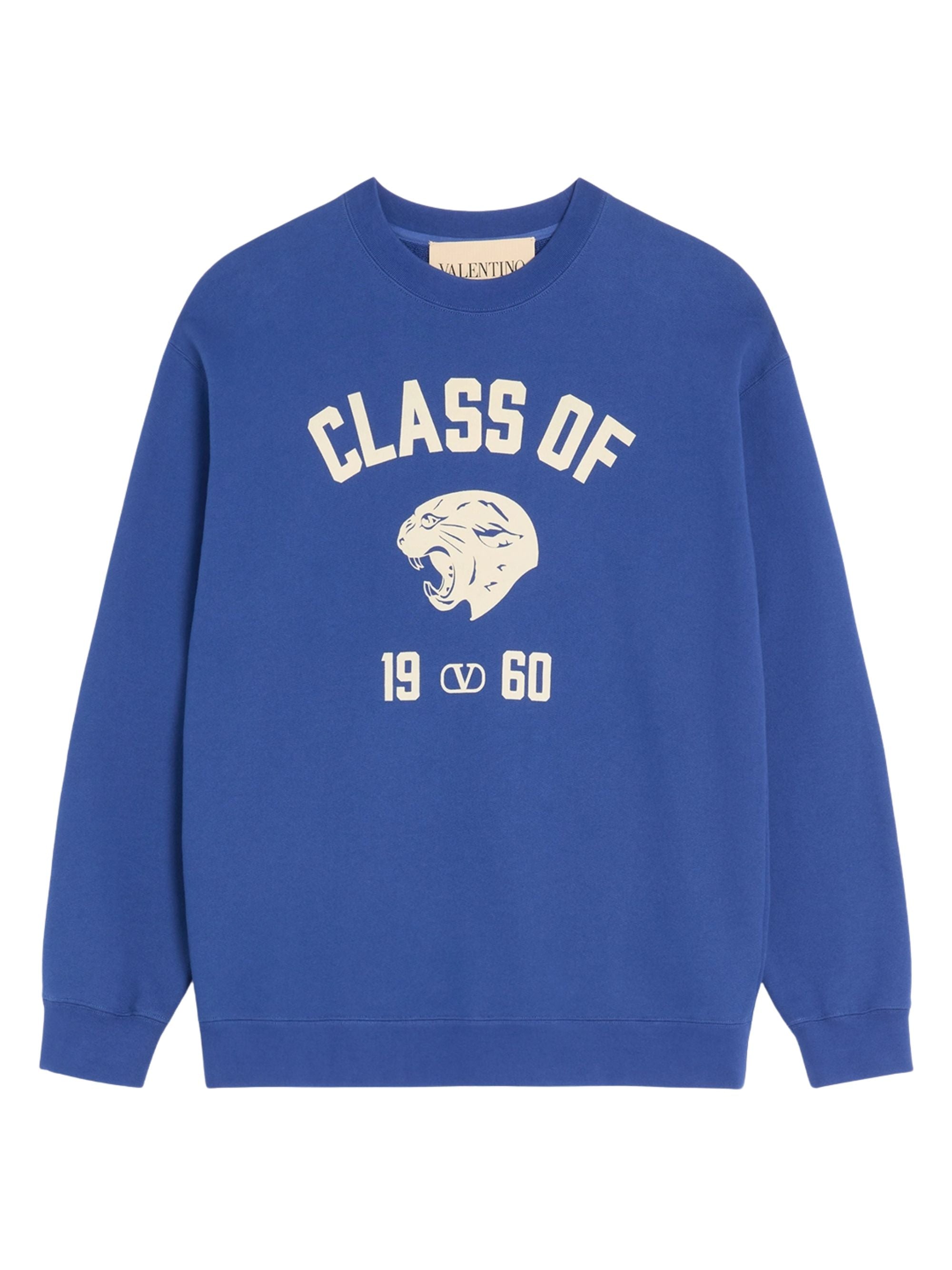 Valentino Sweaters Blue Cotton