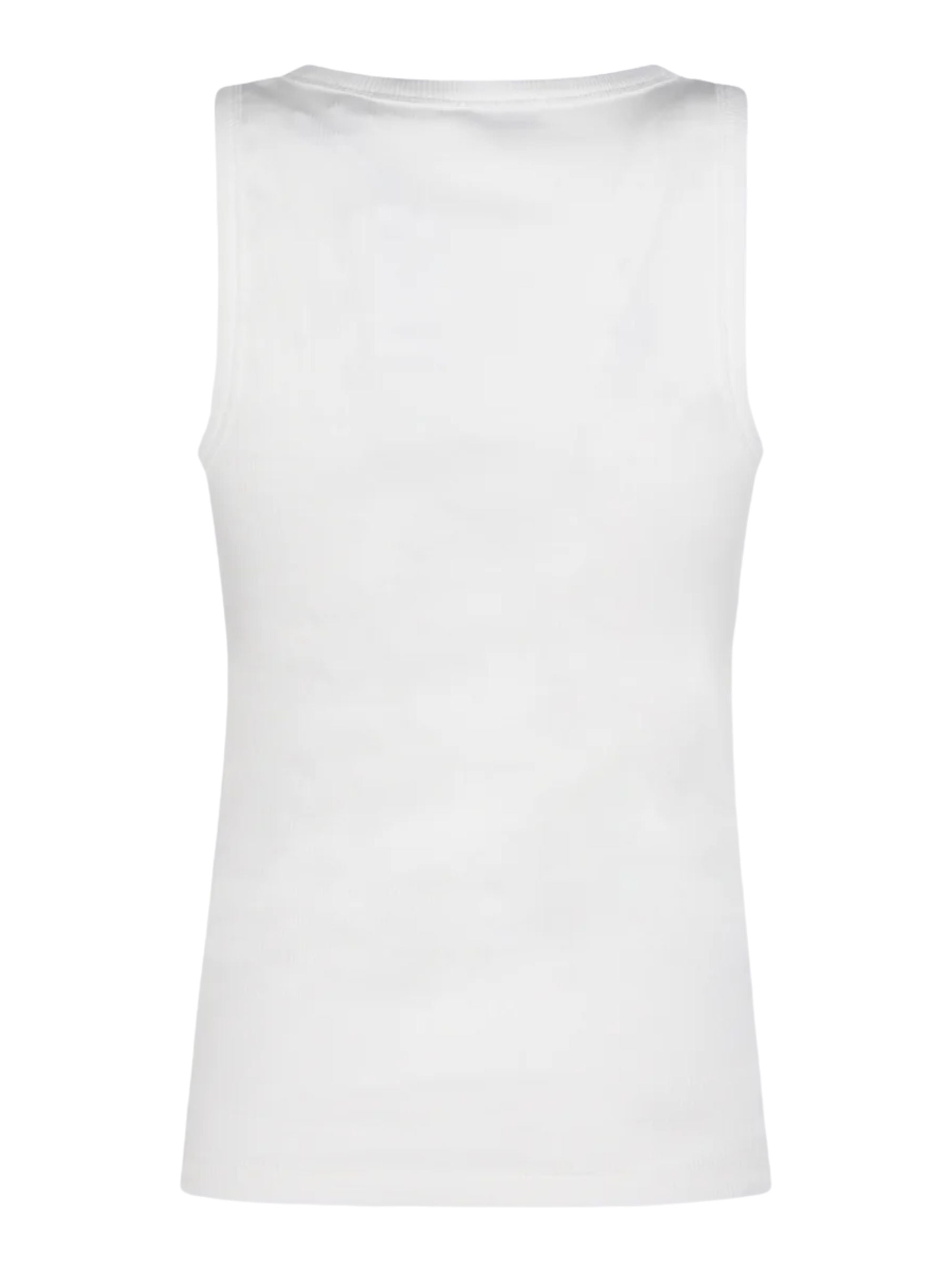 Burberry Top White Cotton Elastane