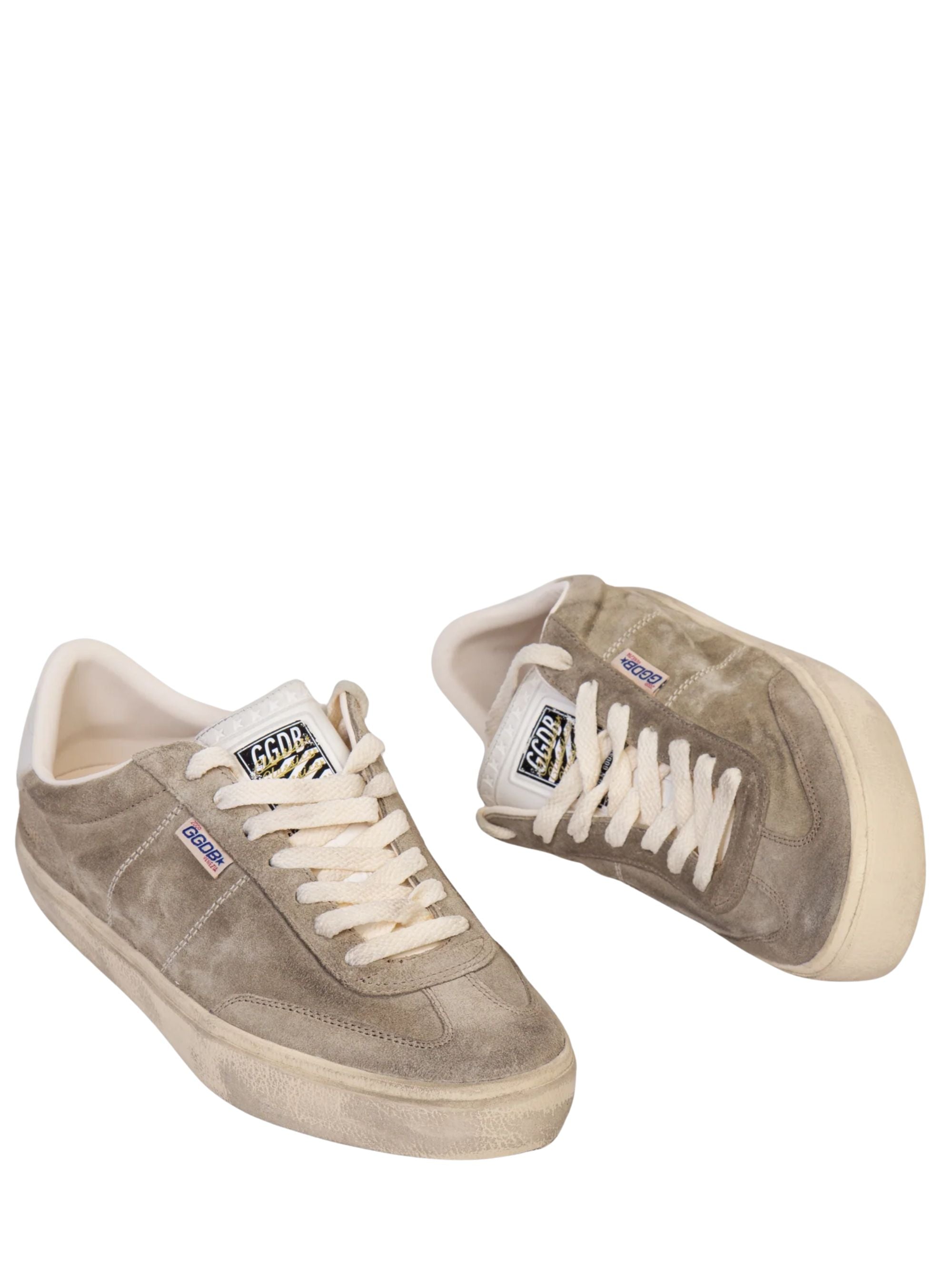 Golden Goose Sneakers Grey Cow Leather