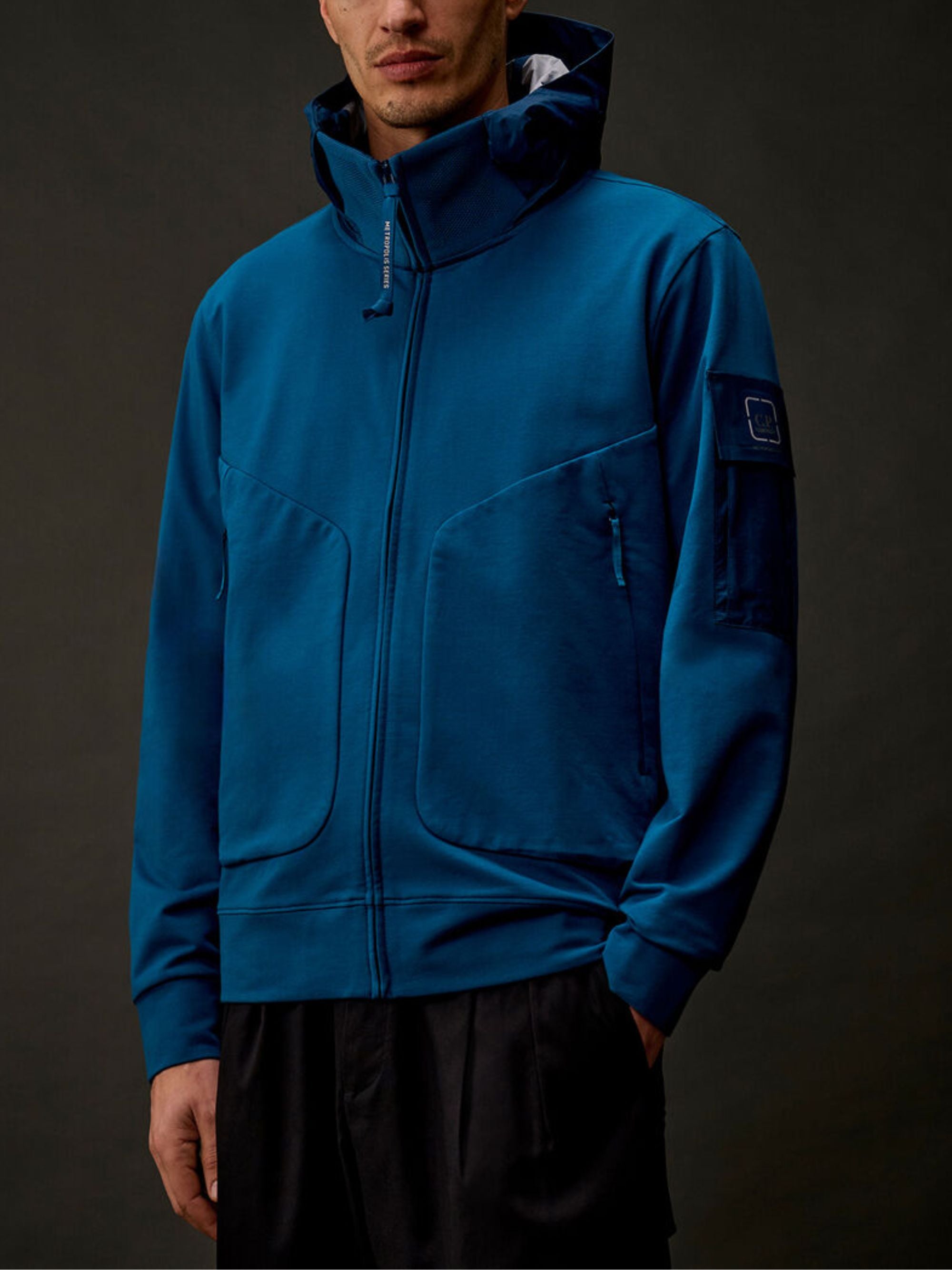 C.p. Company Sweaters Blue Co Ea
