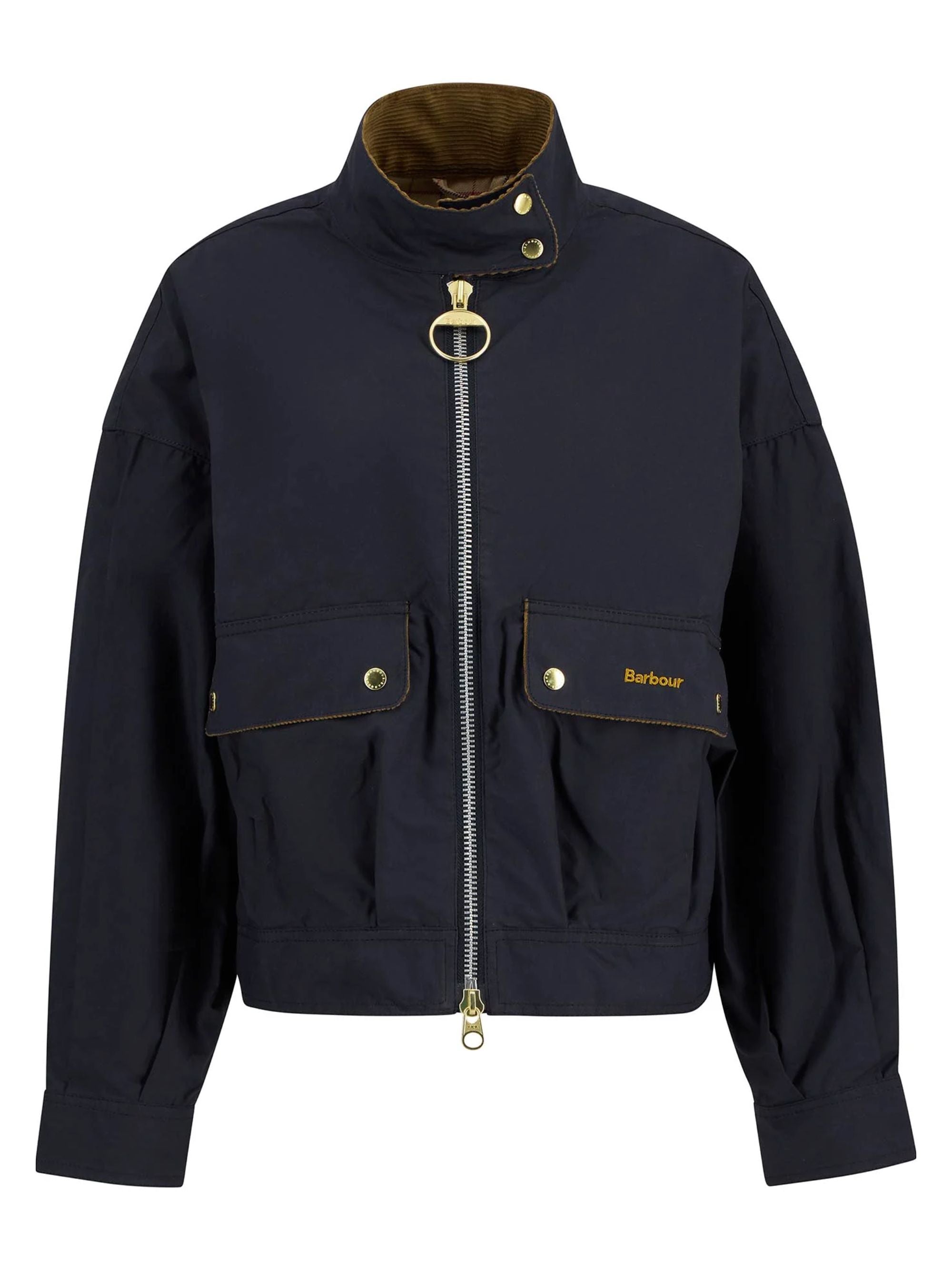 Barbour Coats Blue Cotton