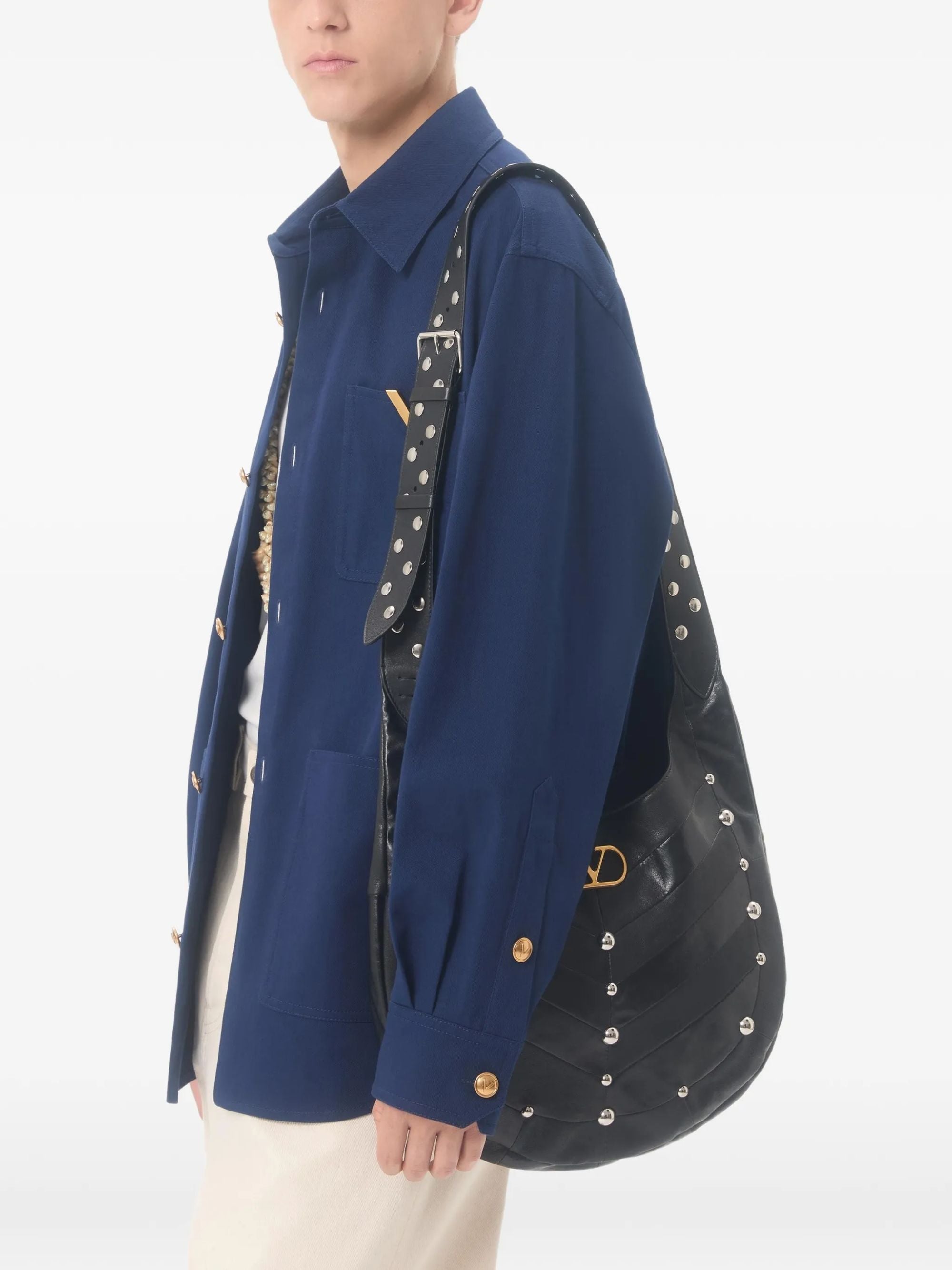 Valentino Shirts Blue Cotton