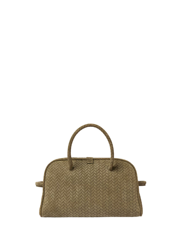 JACQUEMUS Bags Kaki Calf Suede