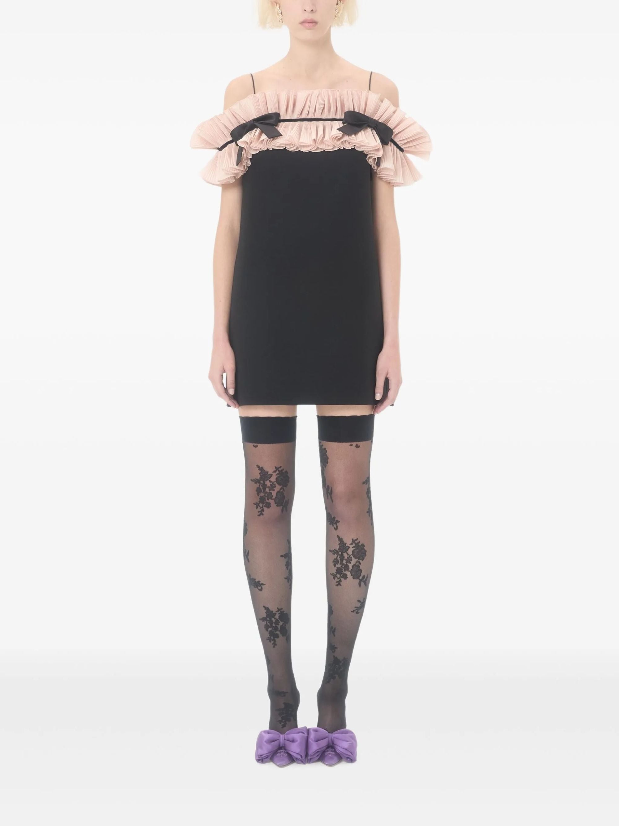 Valentino Dresses Black Silk