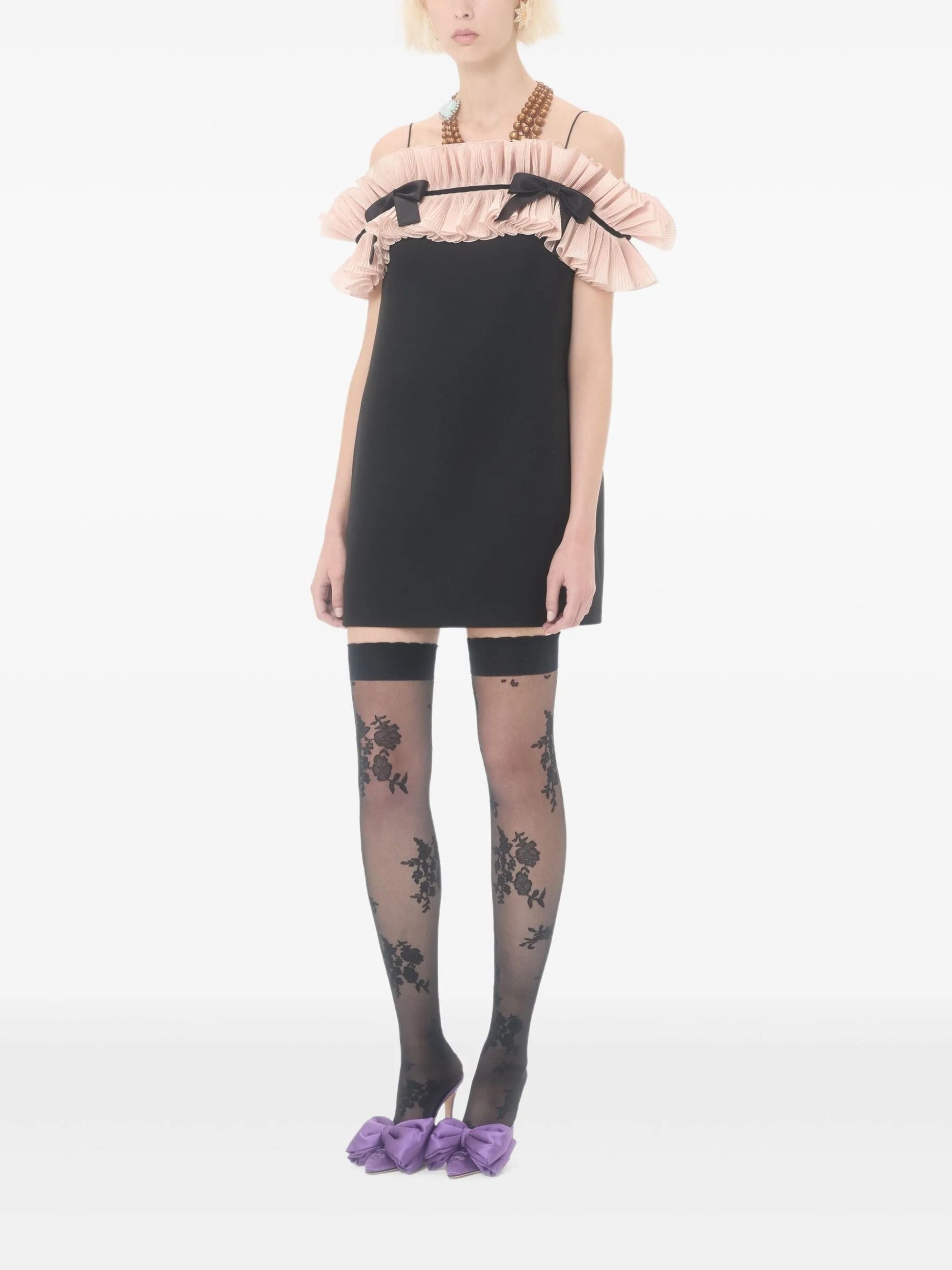 Valentino Dresses Black Silk