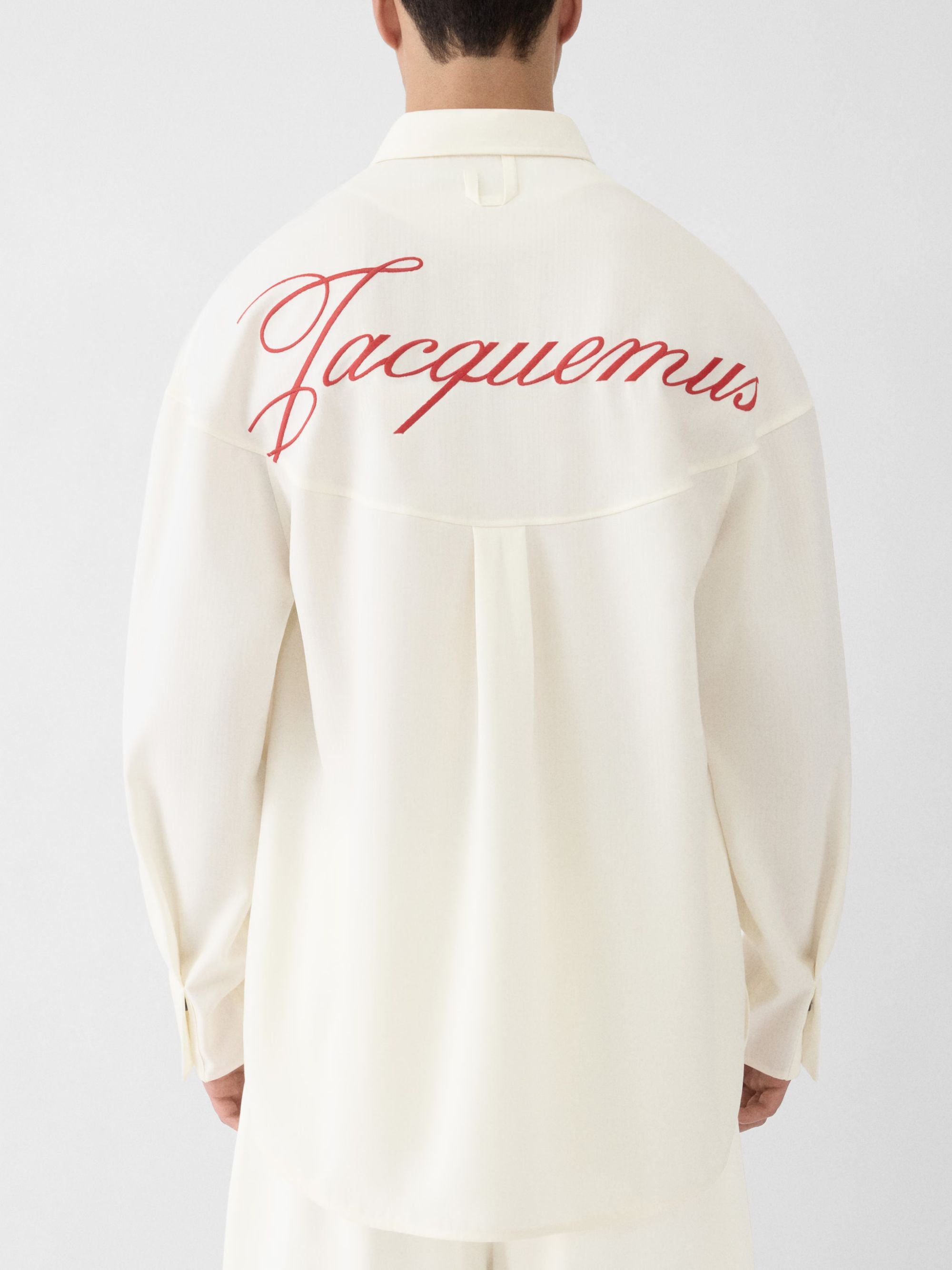Jacquemus Shirts White Wool