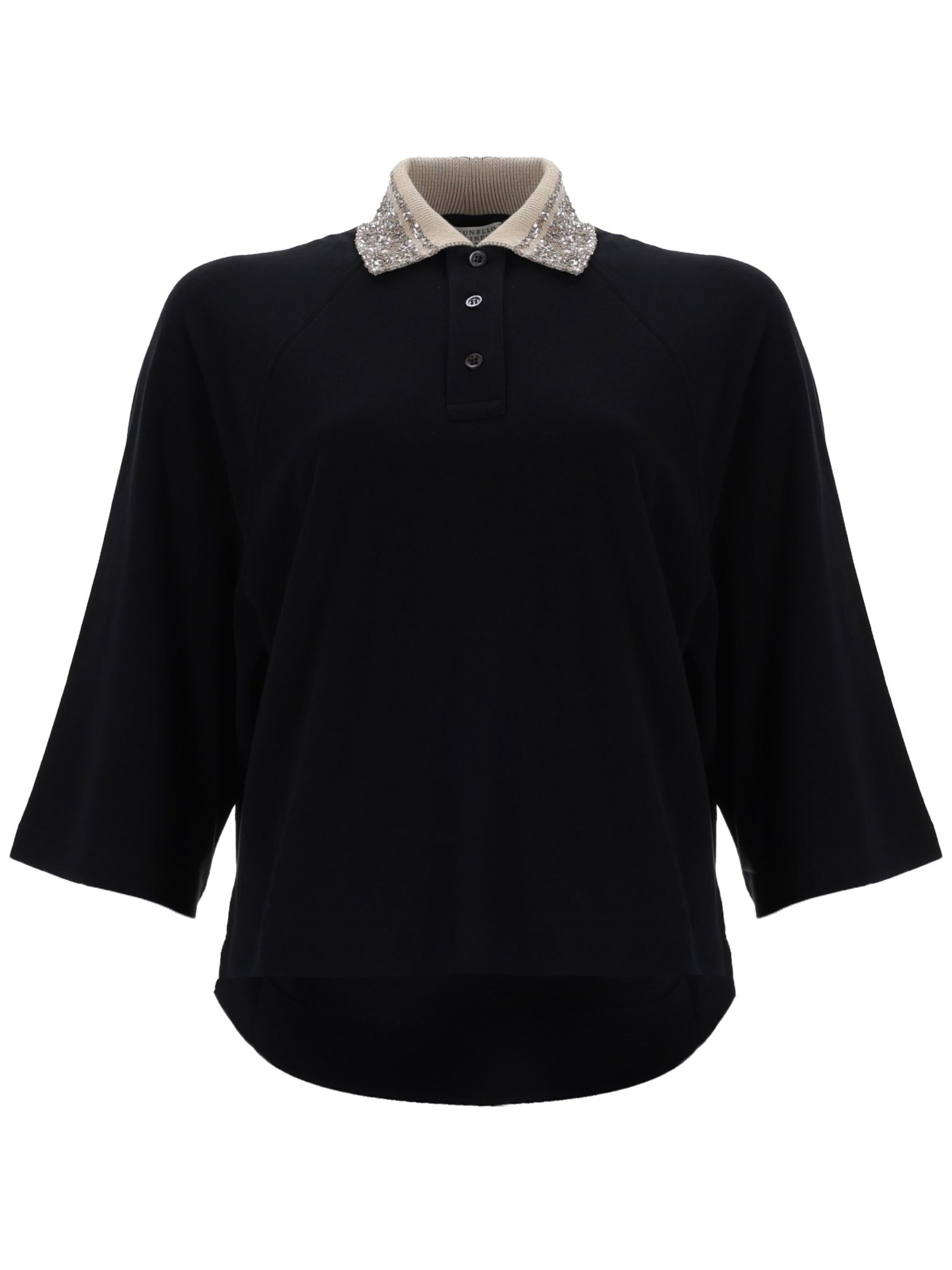 Brunello Cucinelli T-Shirts And Polos Black Cotton