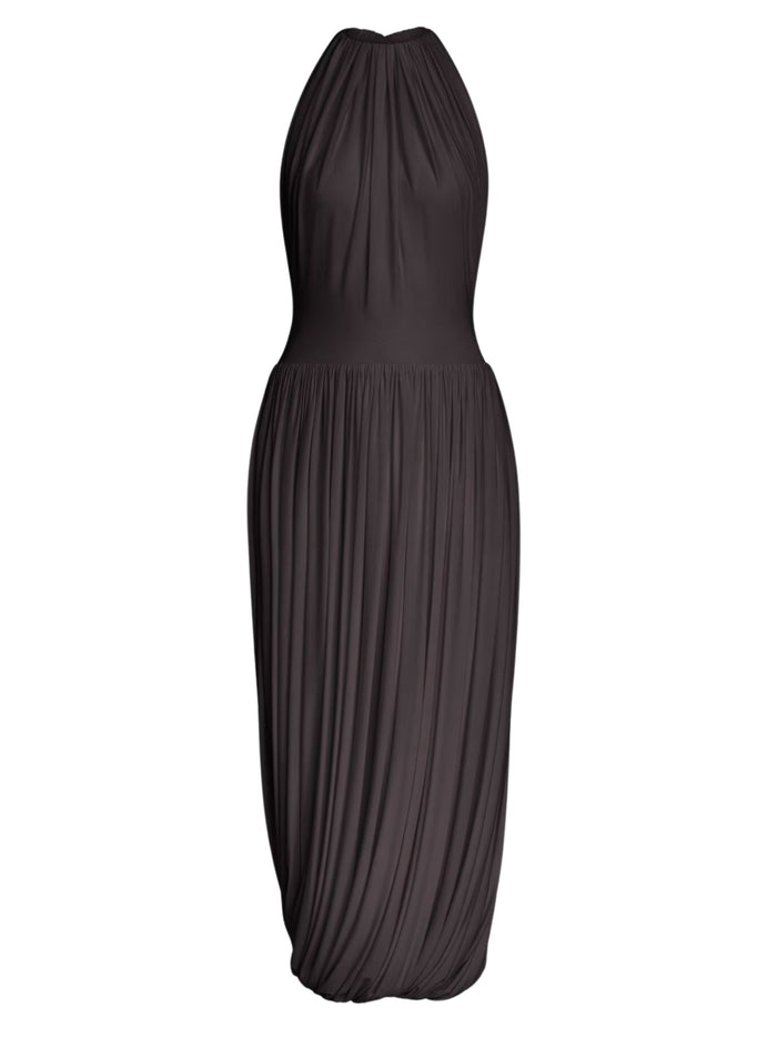 Alaia Dresses Brown Viscose Elastane