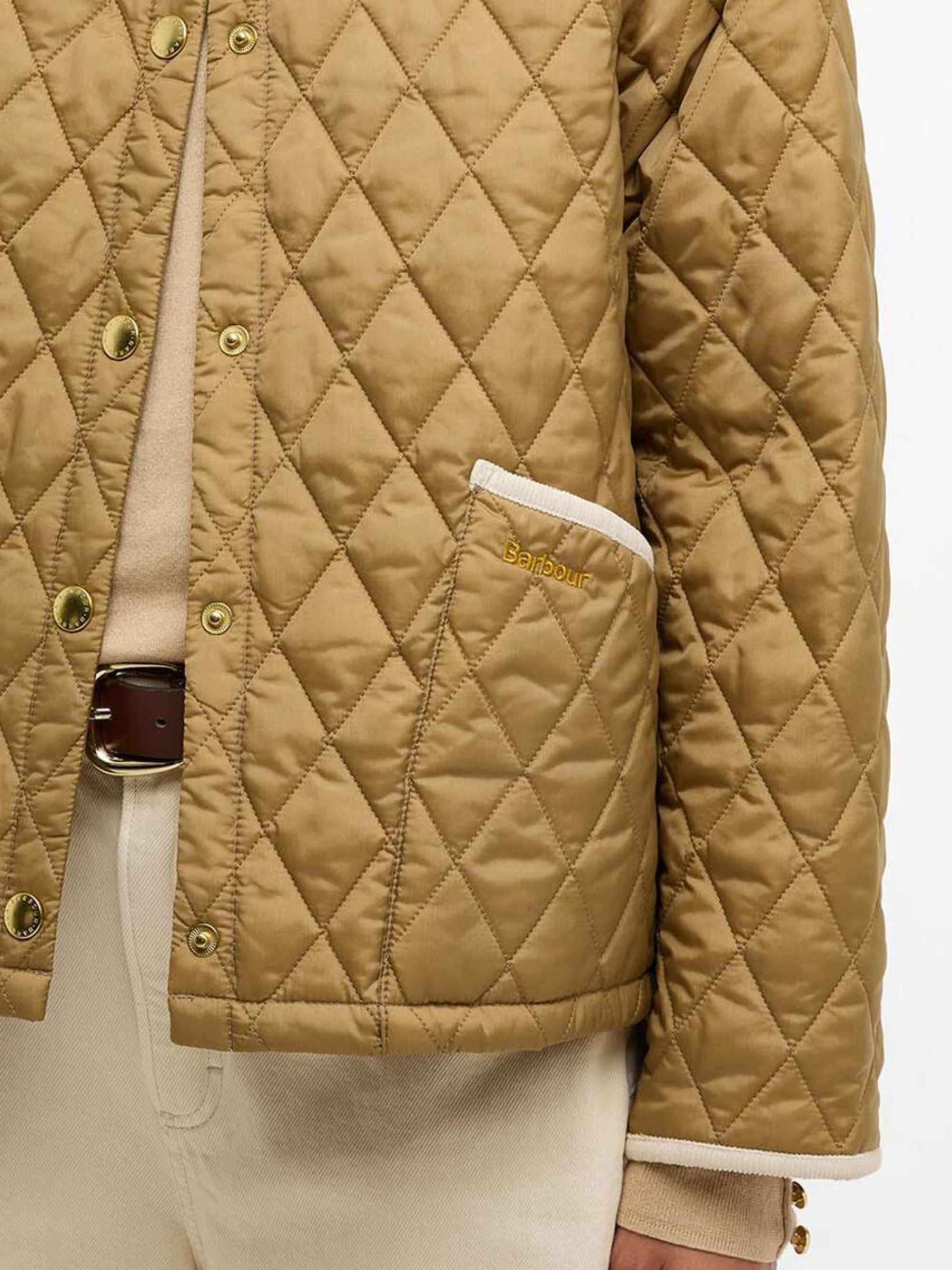 Barbour Coats Beige Polyamide