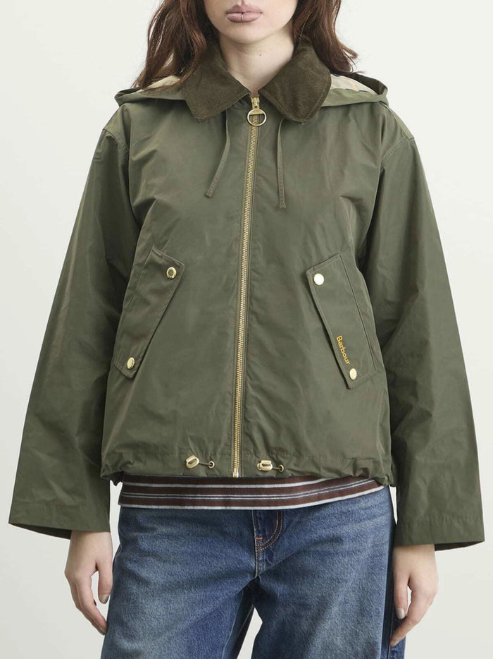 Barbour Coats Green Polyester