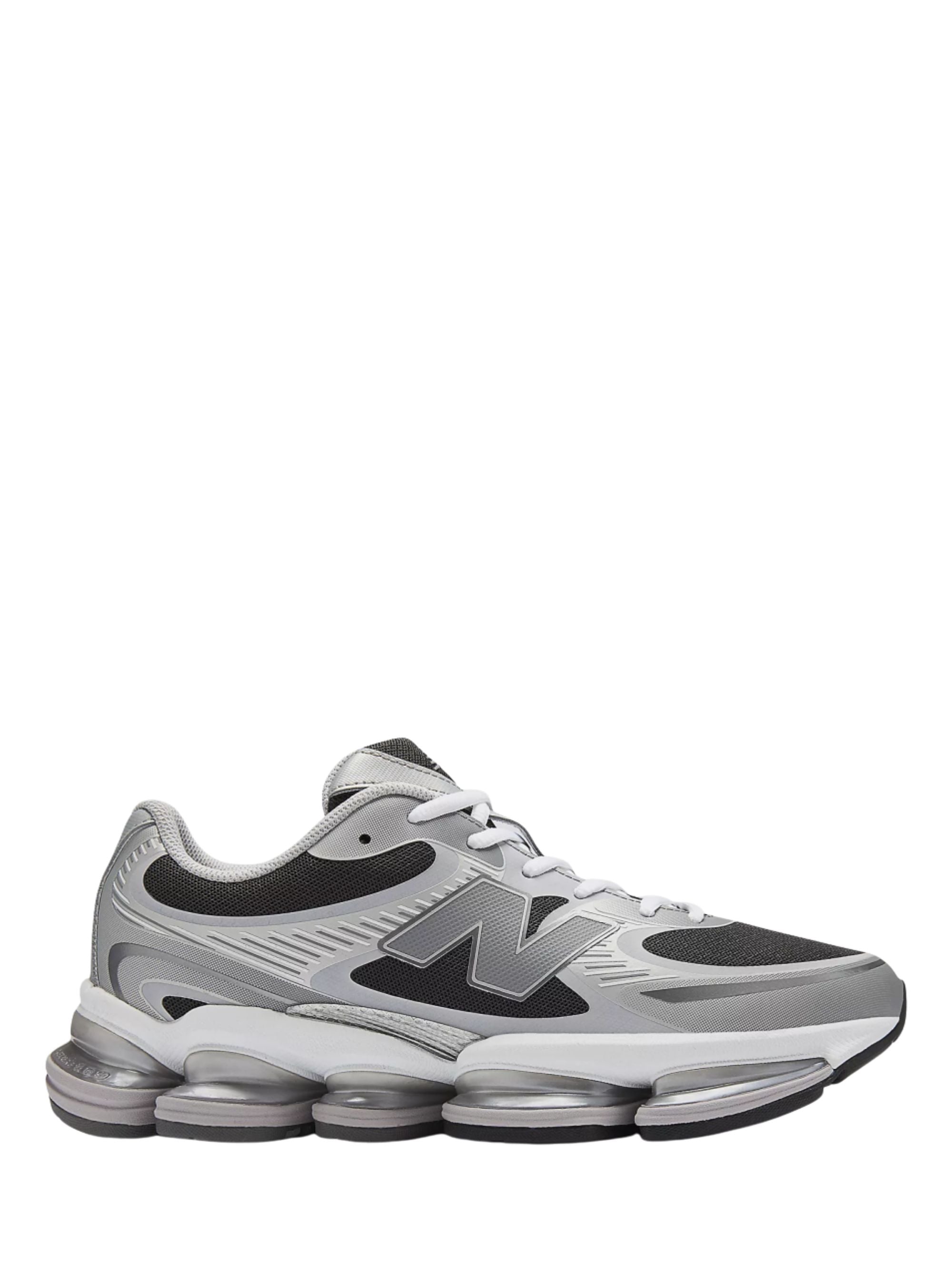 New Balance Sneakers Silver Synthetic Mesh