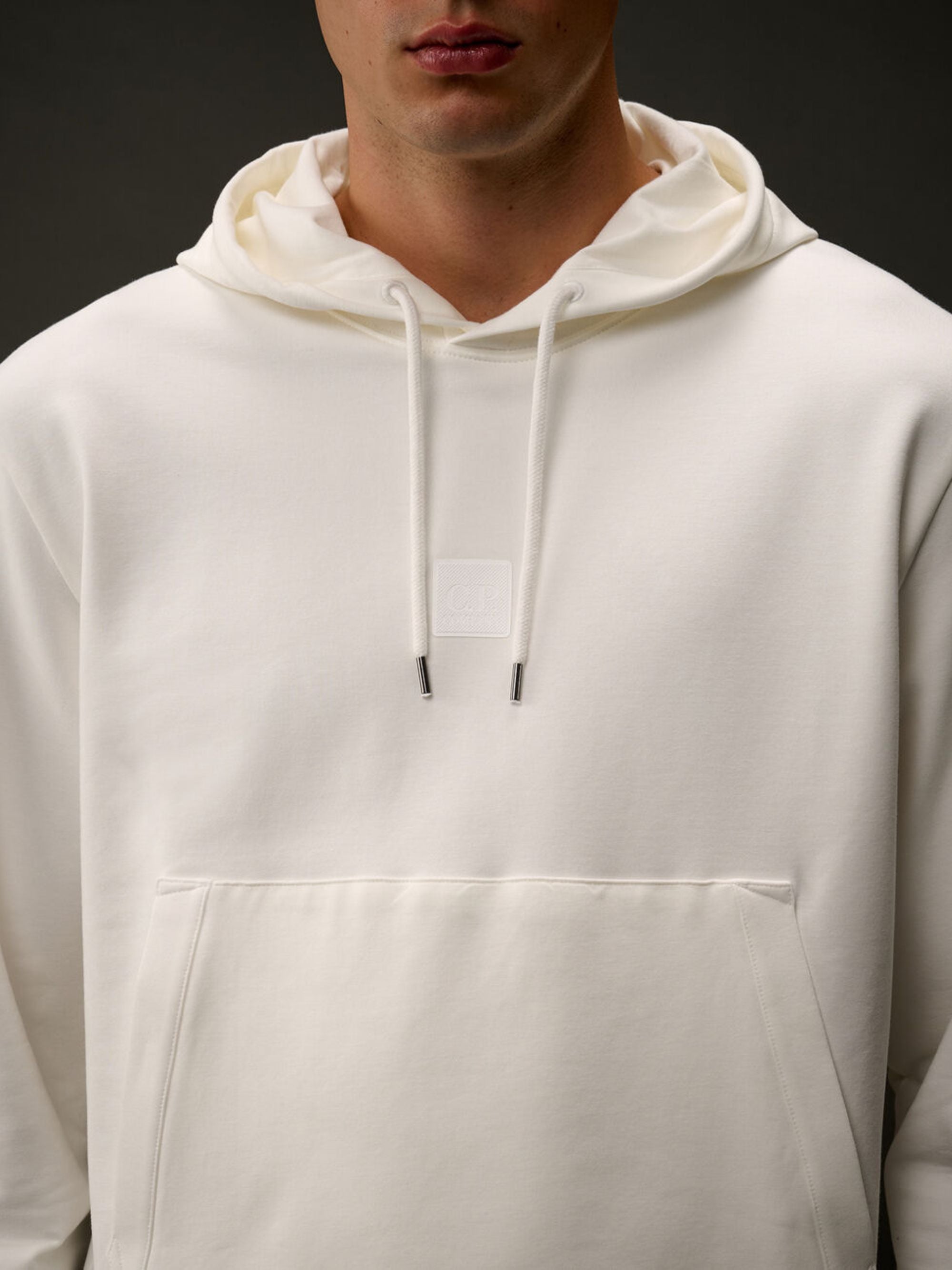 C.p. Company Sweaters White Cotton Elastane