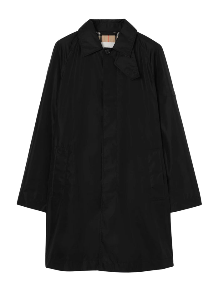 Burberry Coats Black Polyamide (nylon)