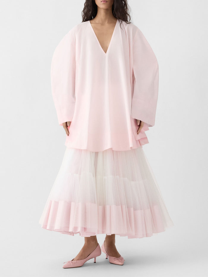 JACQUEMUS Dresses Pink Polyester Cotton