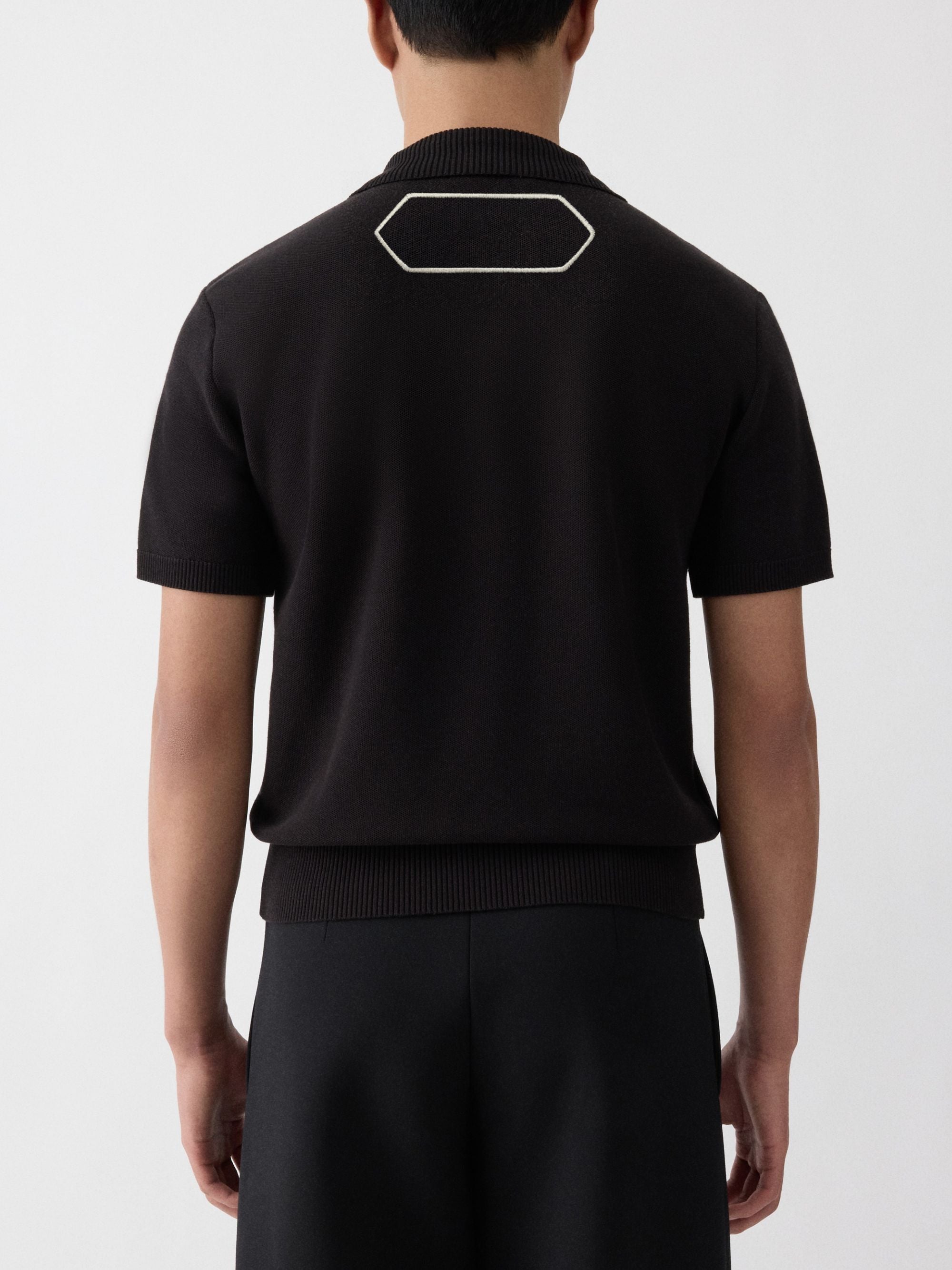 Jacquemus T-Shirts And Polos Black Cotton Silk