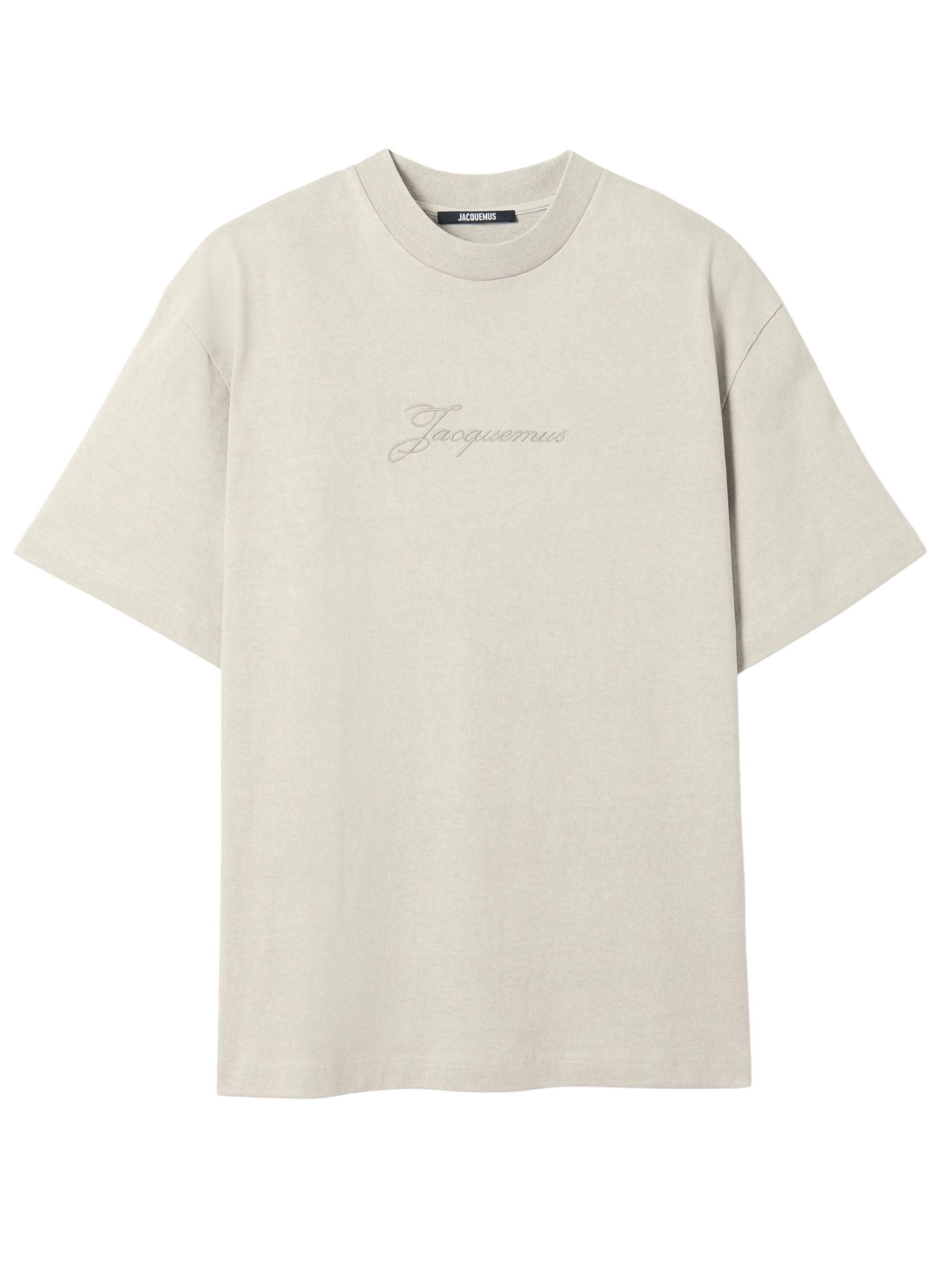 Jacquemus T-Shirts And Polos Grey Cotton