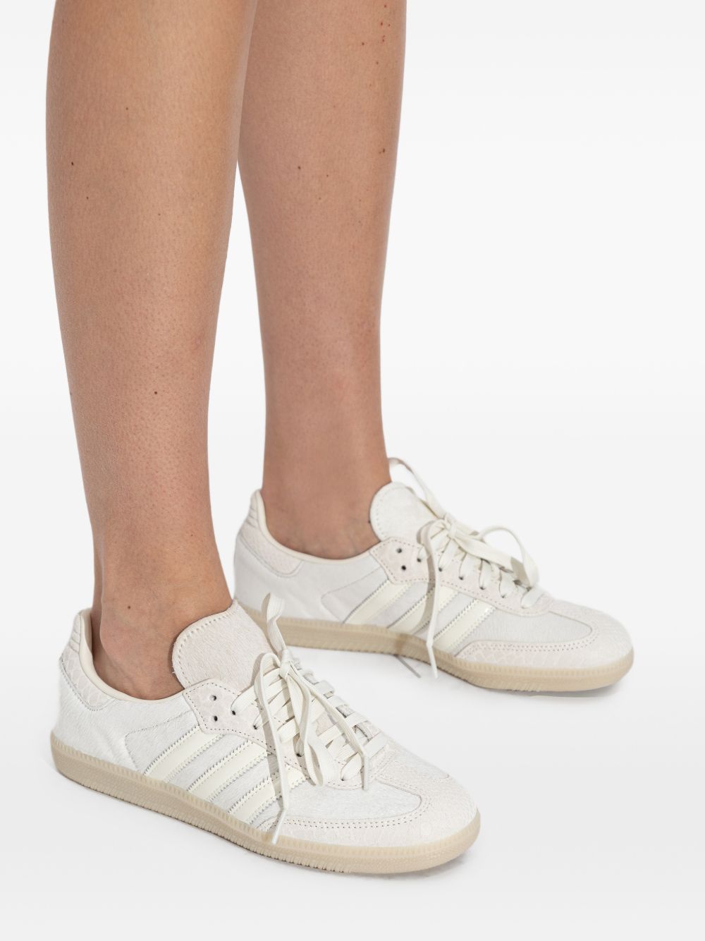 Adidas Sneakers Bianco Leather