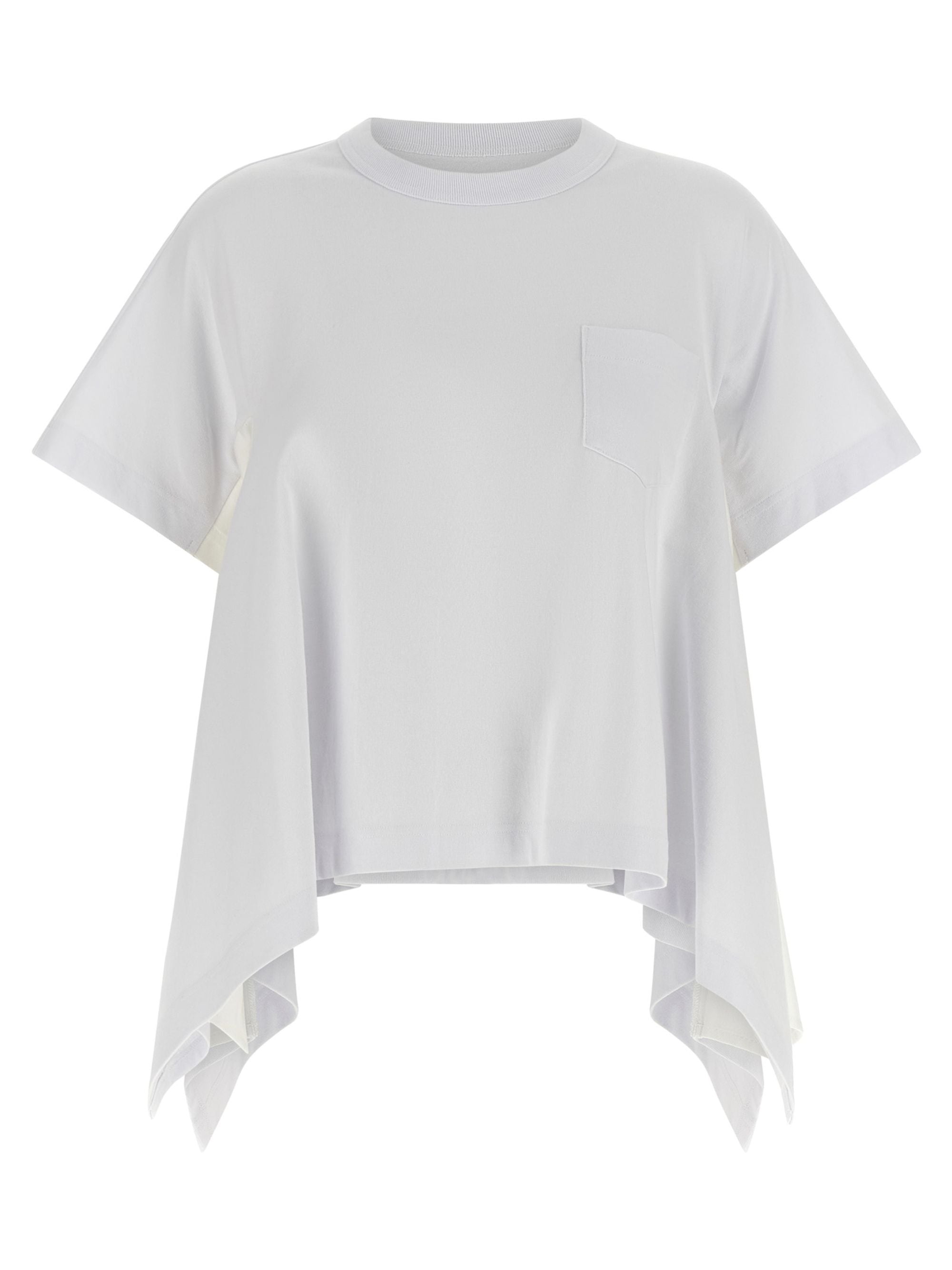 Sacai T-shirts and Polos White Cotton