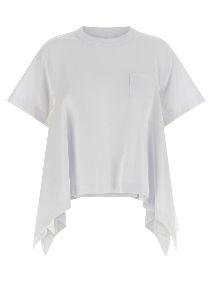 Sacai T-shirts and Polos White Cotton