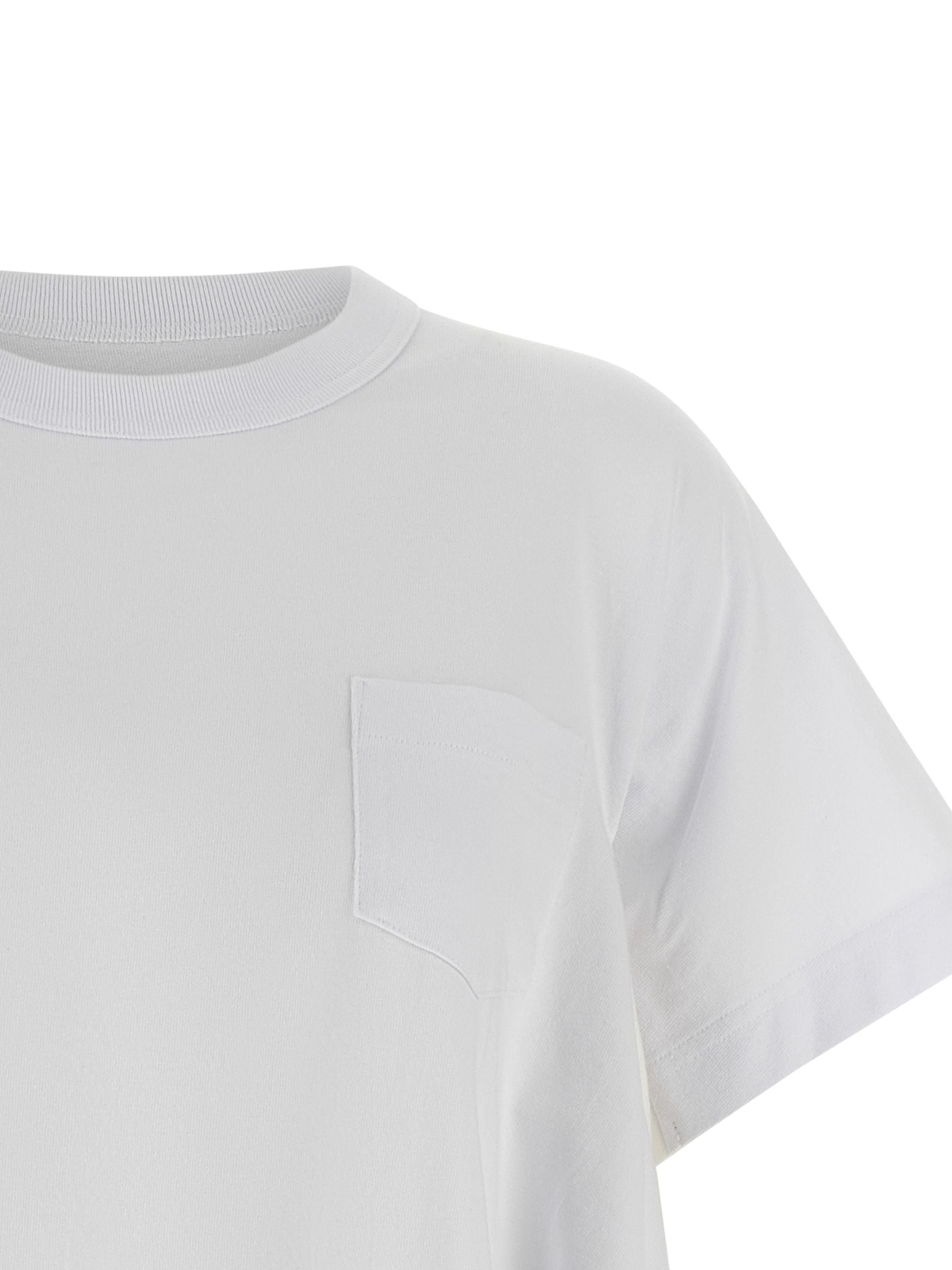 Sacai T-shirts and Polos White Cotton