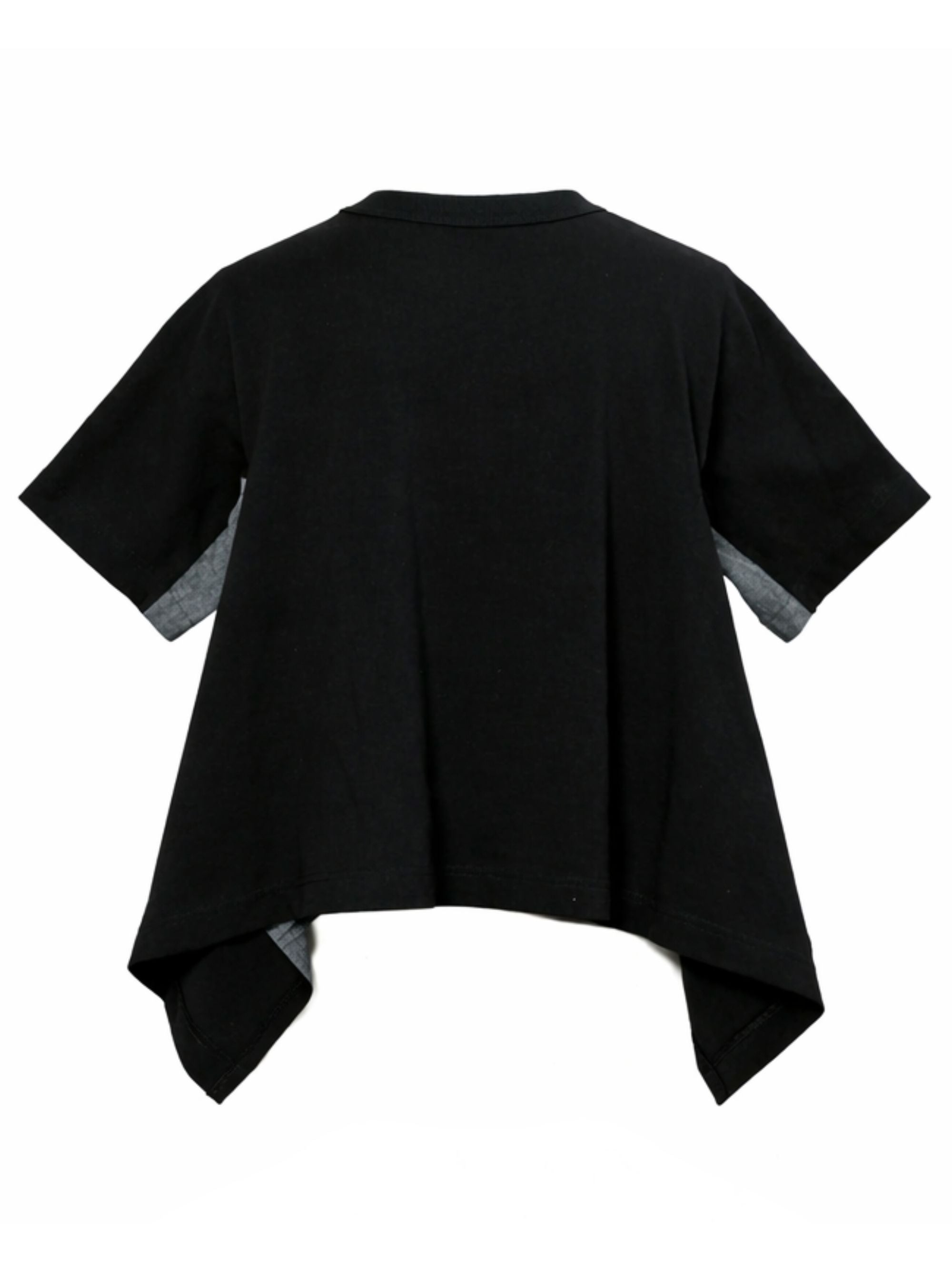 Sacai T-shirts and Polos Black Cotton