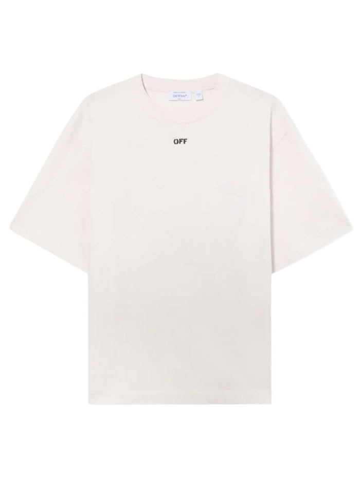 Off White T-shirts and Polos Pink Cotton