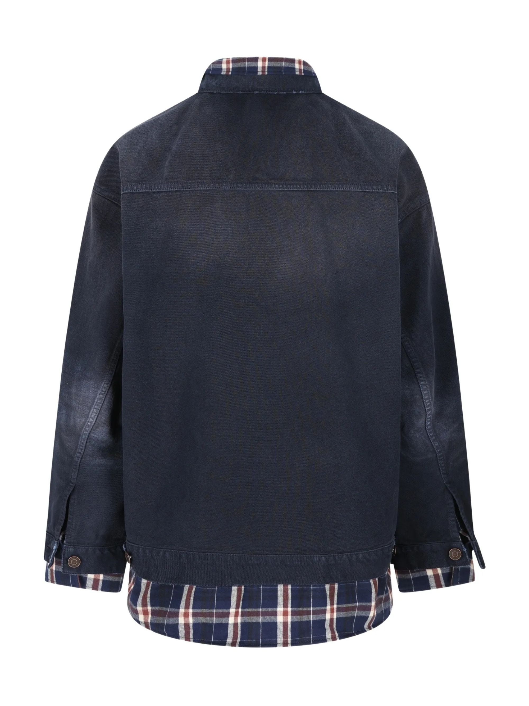Balenciaga Coats Blue Cotton