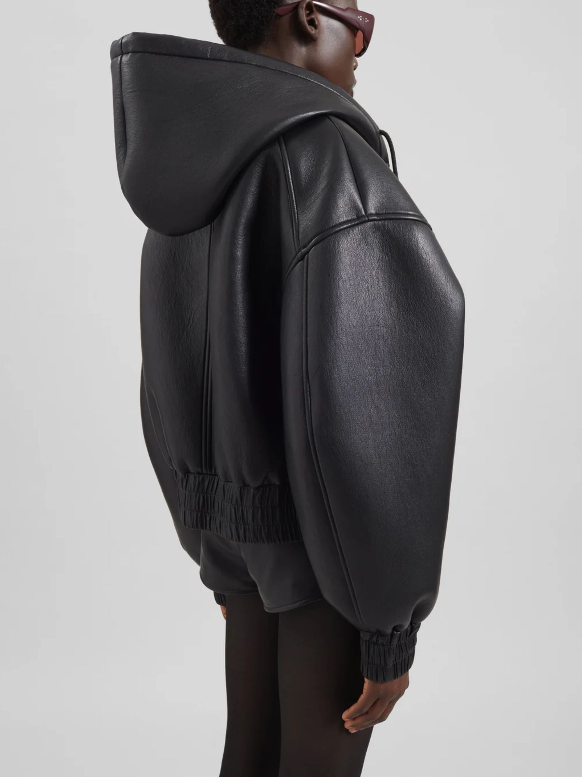 The Frankie Shop Coats Nero Polyurethane
