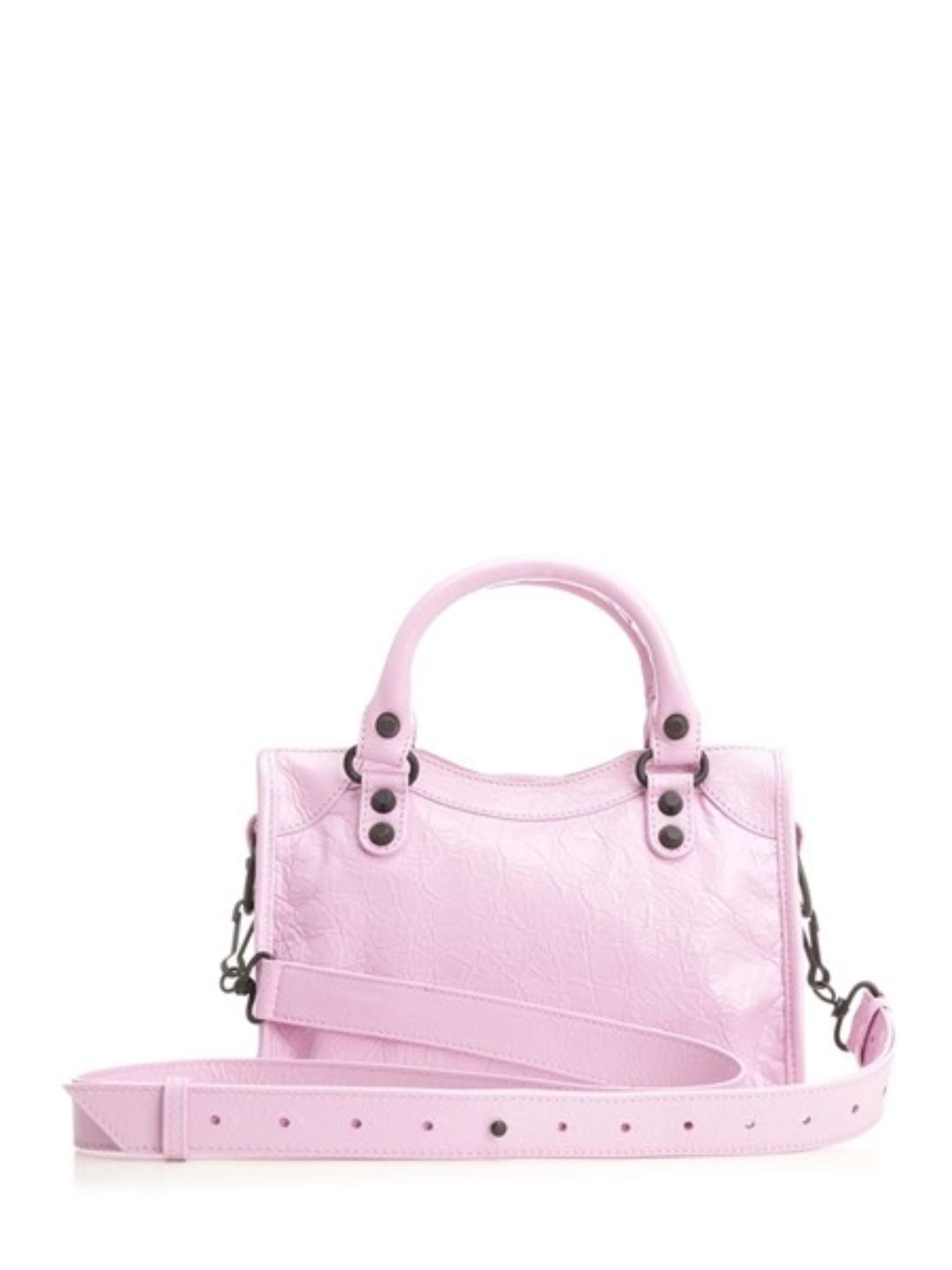 Balenciaga Bags Pink Lamb Leather