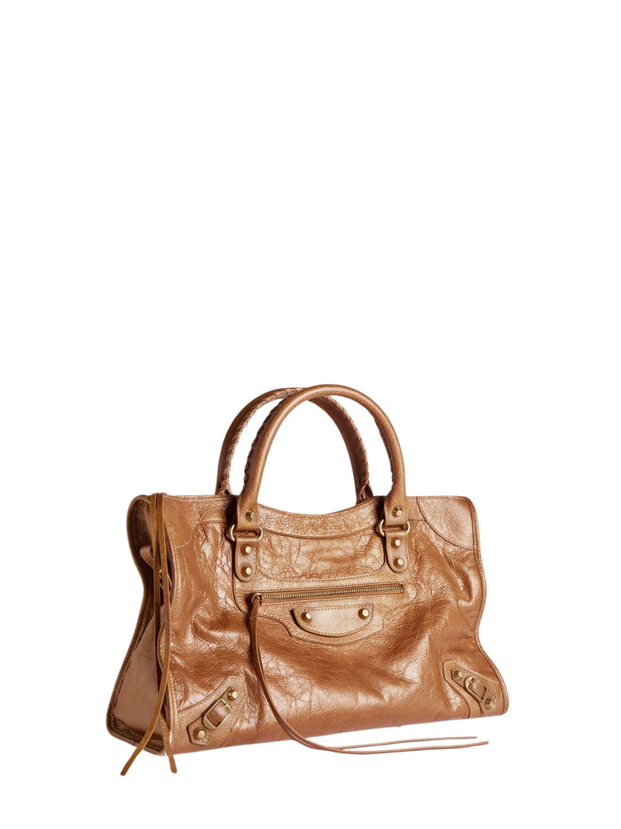 Balenciaga Bags Beige Lamb Leather