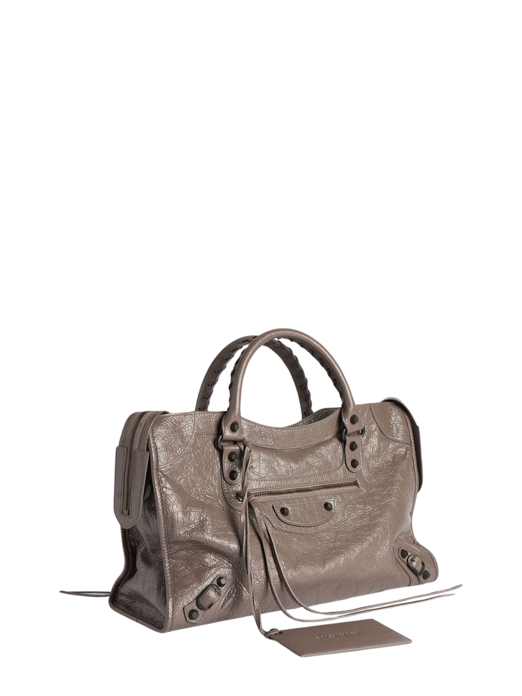 Balenciaga Bags Beige Lamb Leather Cotton Plexiglas