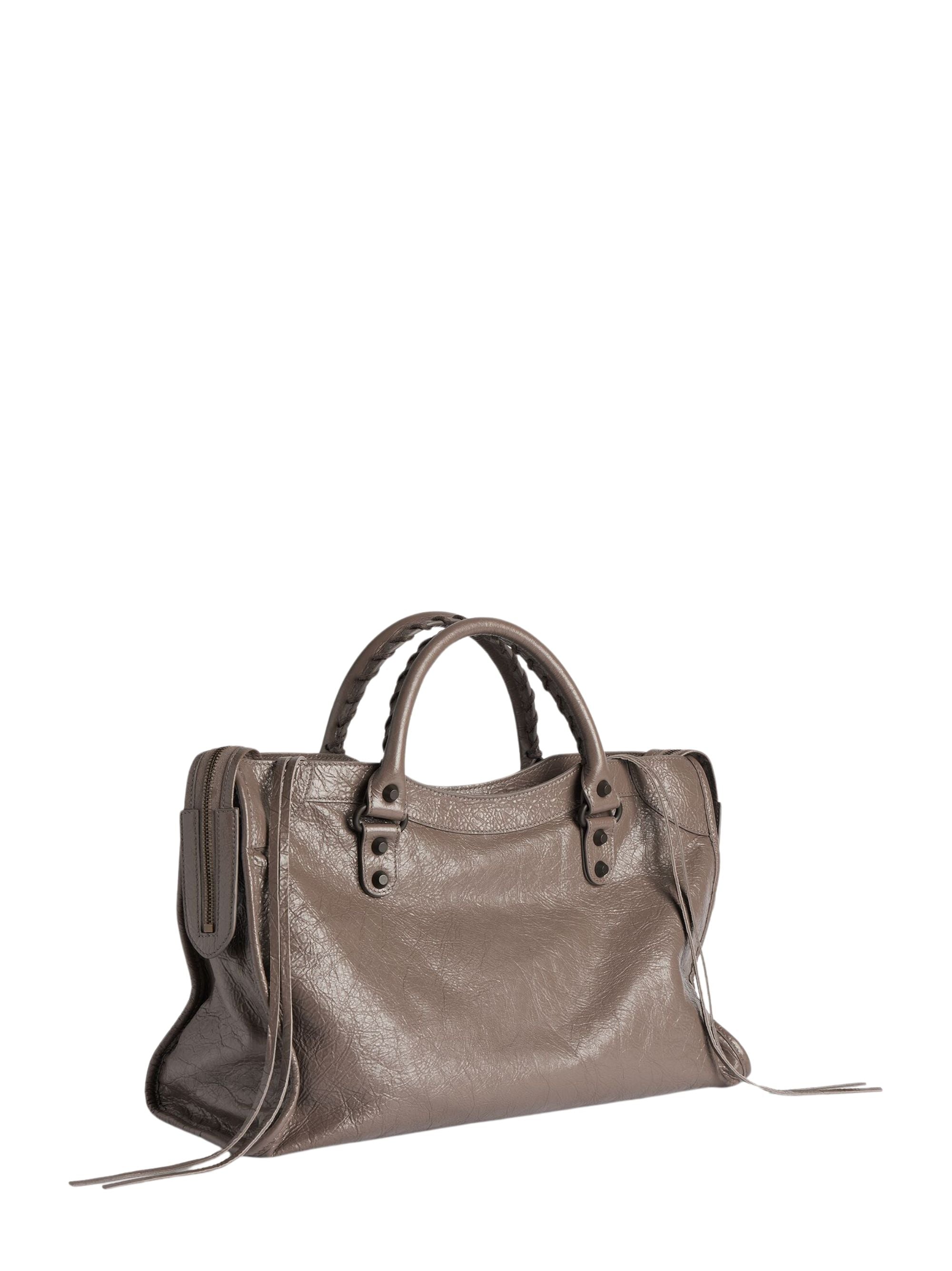 Balenciaga Bags Beige Lamb Leather Cotton Plexiglas