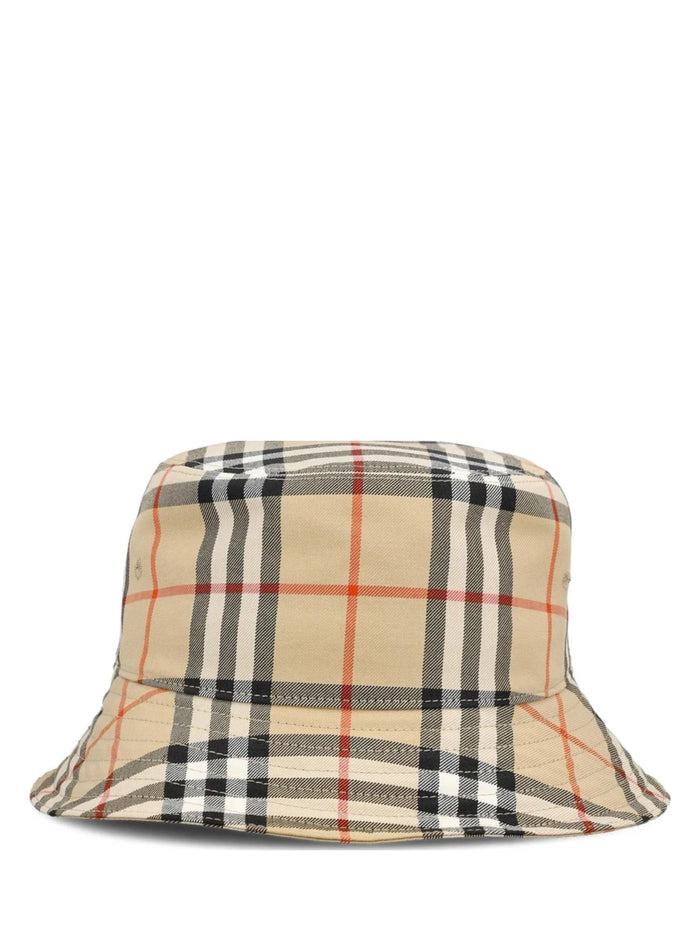 Burberry Hats Beige Cotton