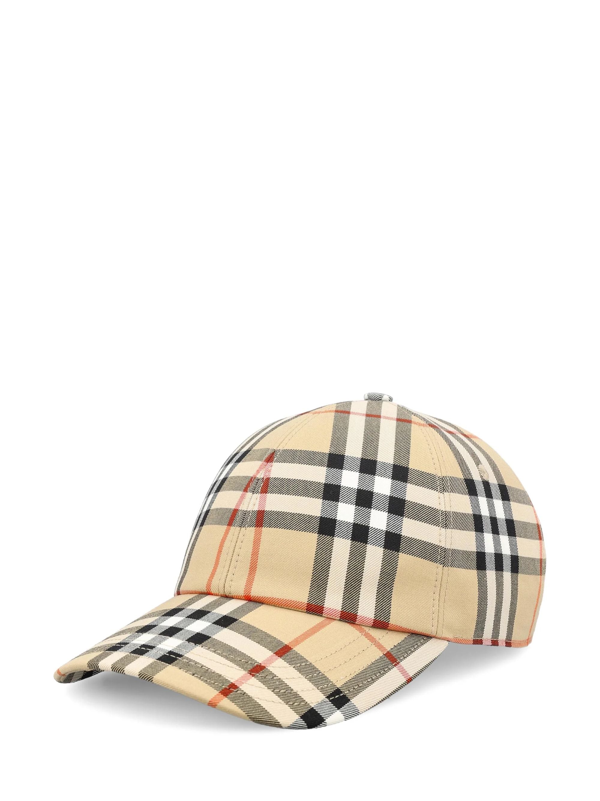 Burberry Hats Beige Cotton