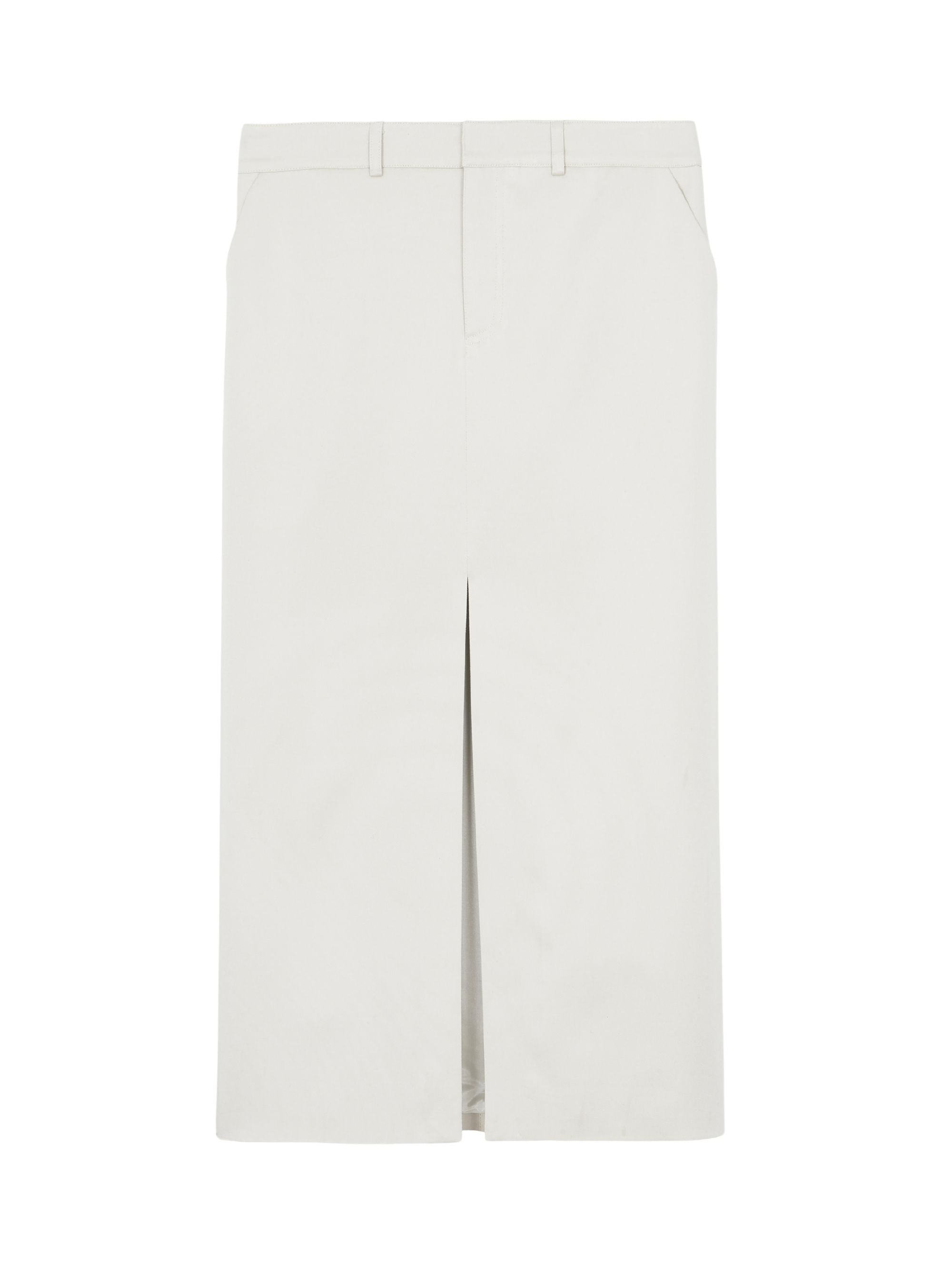 The Frankie Shop Skirts Bianco Viscose Elastane