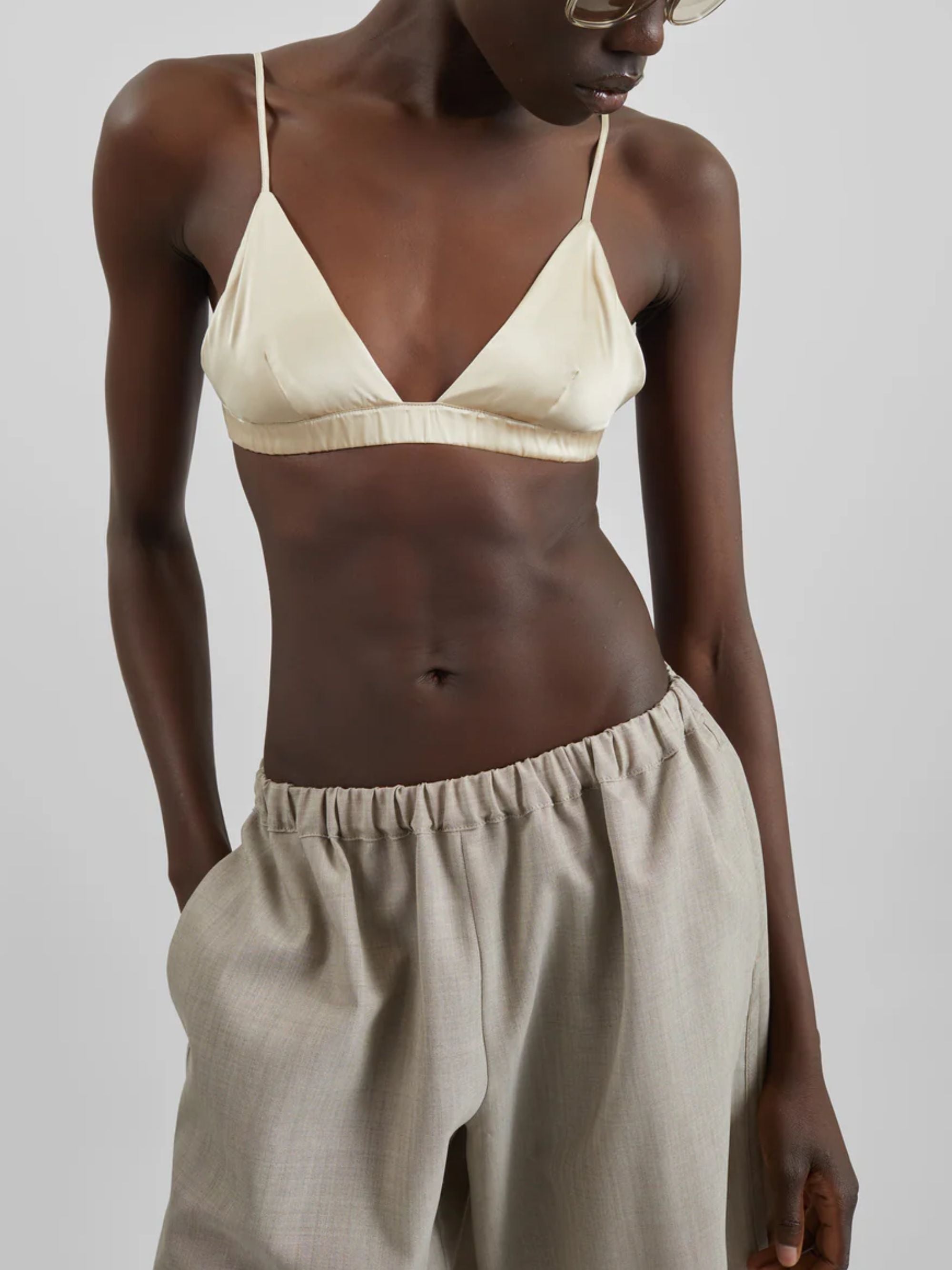 The Frankie Shop Underwear Bianco Viscose Eco Vero
