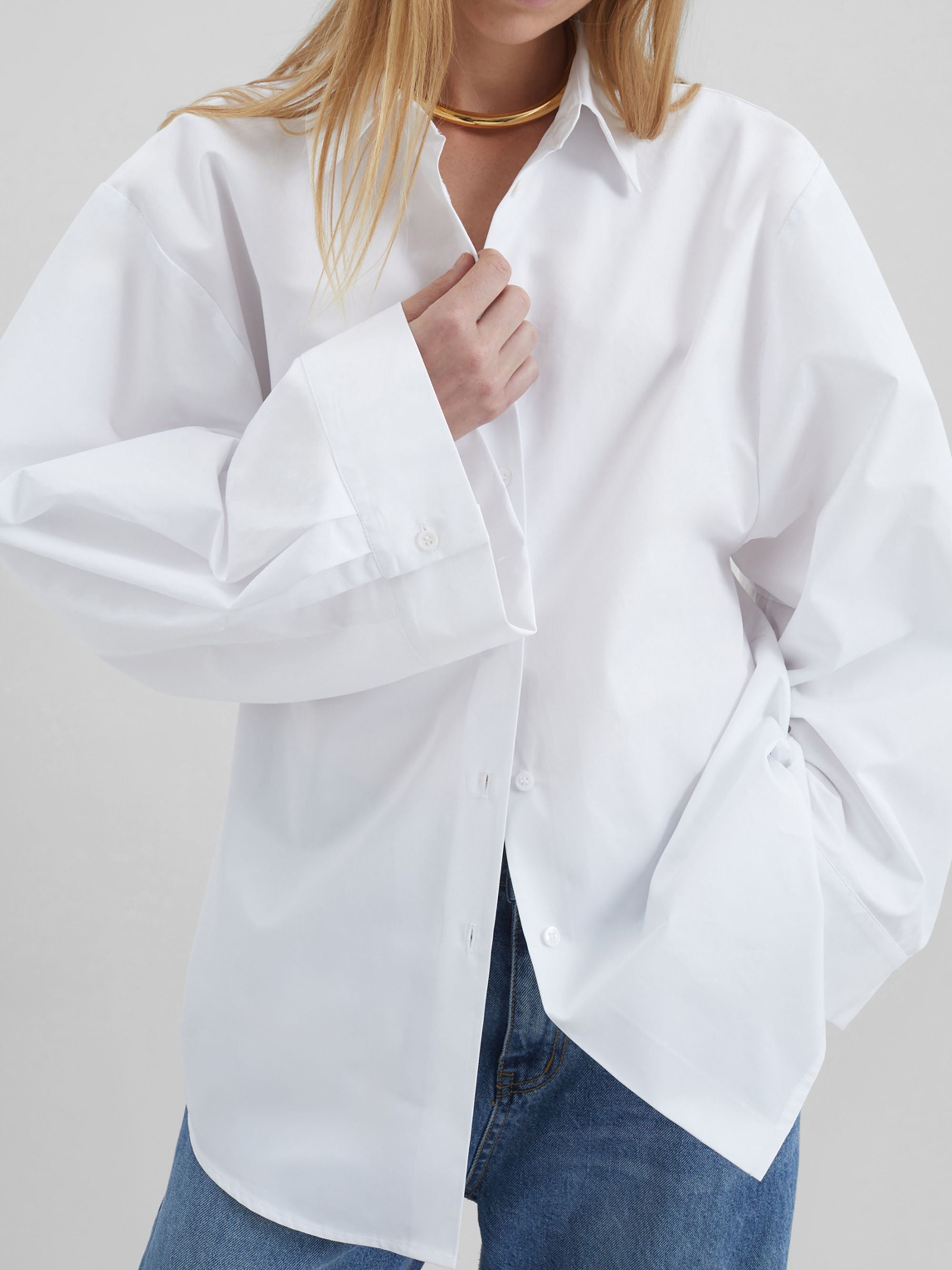 The Frankie Shop Shirts White Organic Cotton