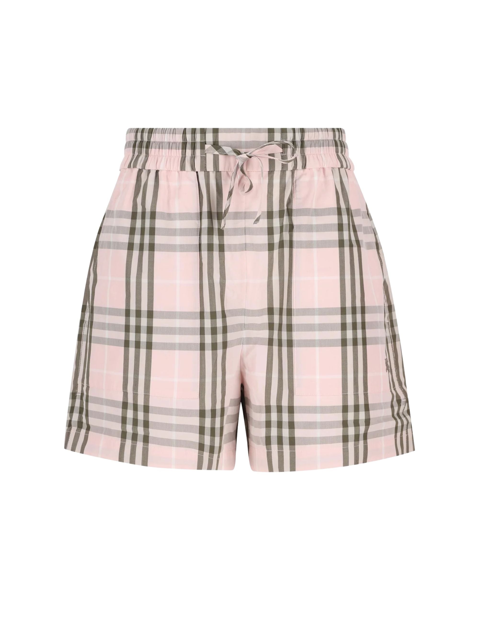 Burberry Trousers Pink Cotton