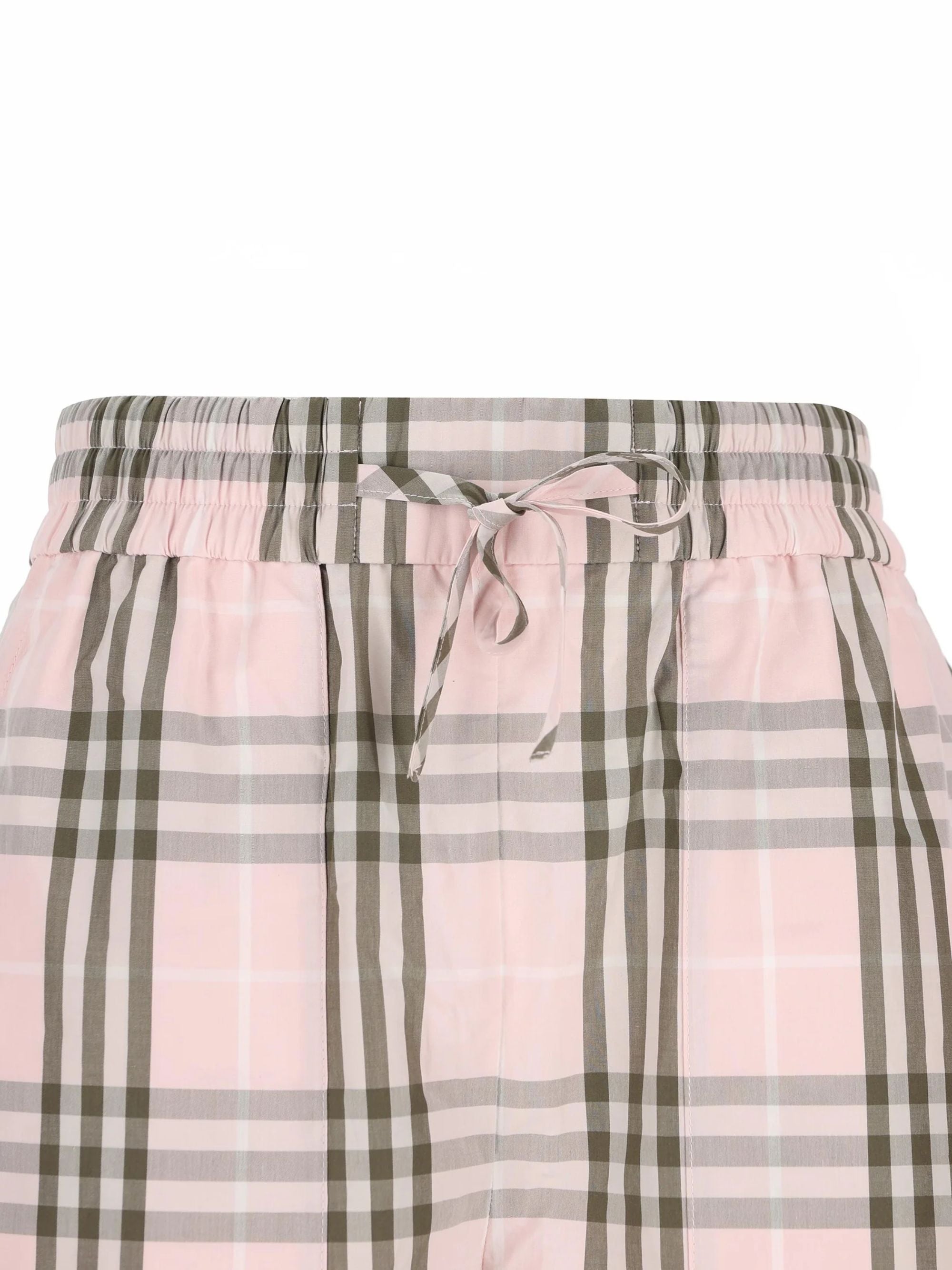 Burberry Trousers Pink Cotton