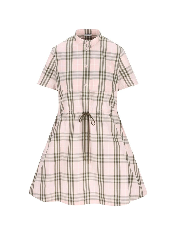 Burberry Dresses Pink Cotton