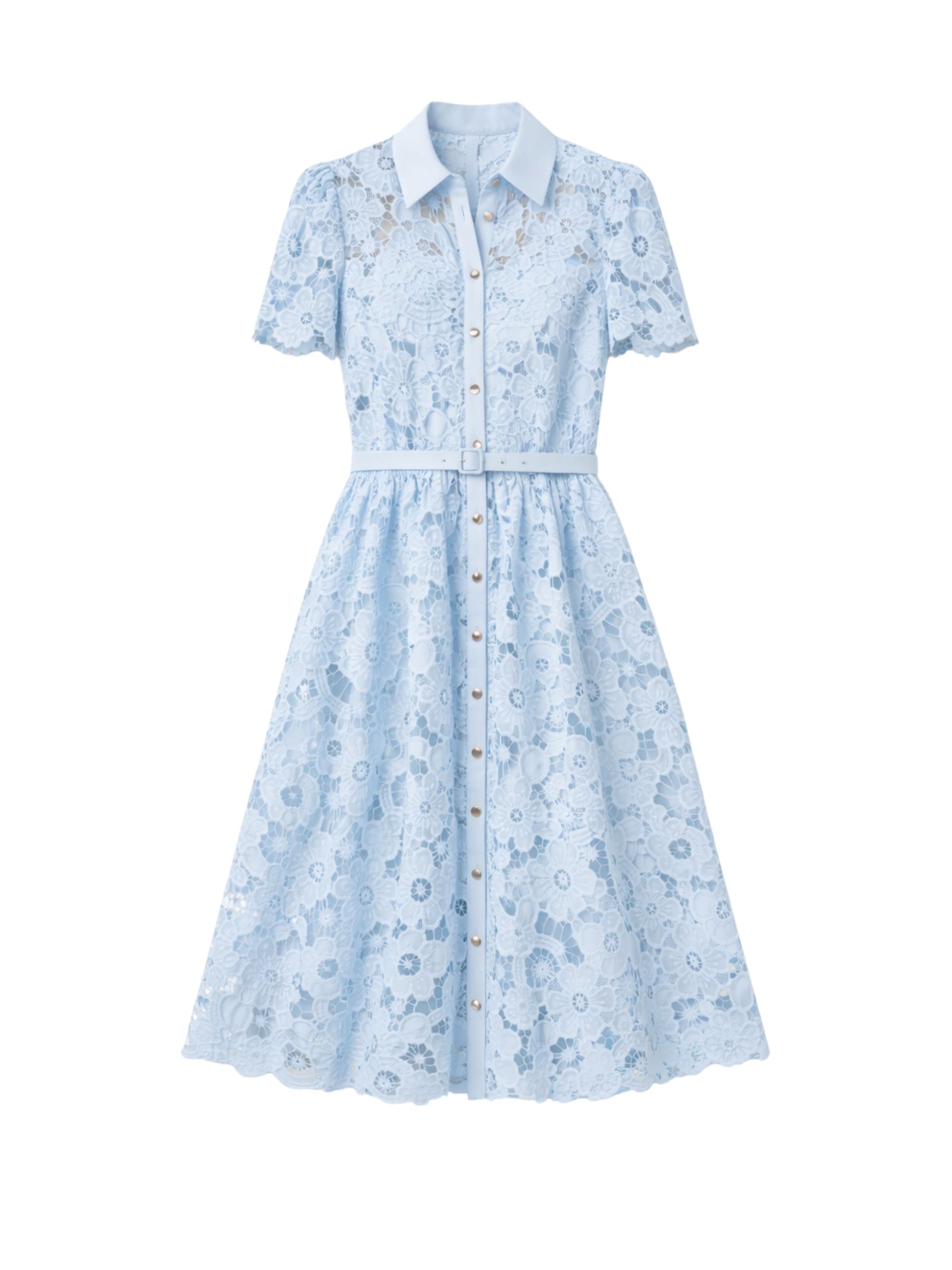 Self Portrait Dresses Clear Blue Pes