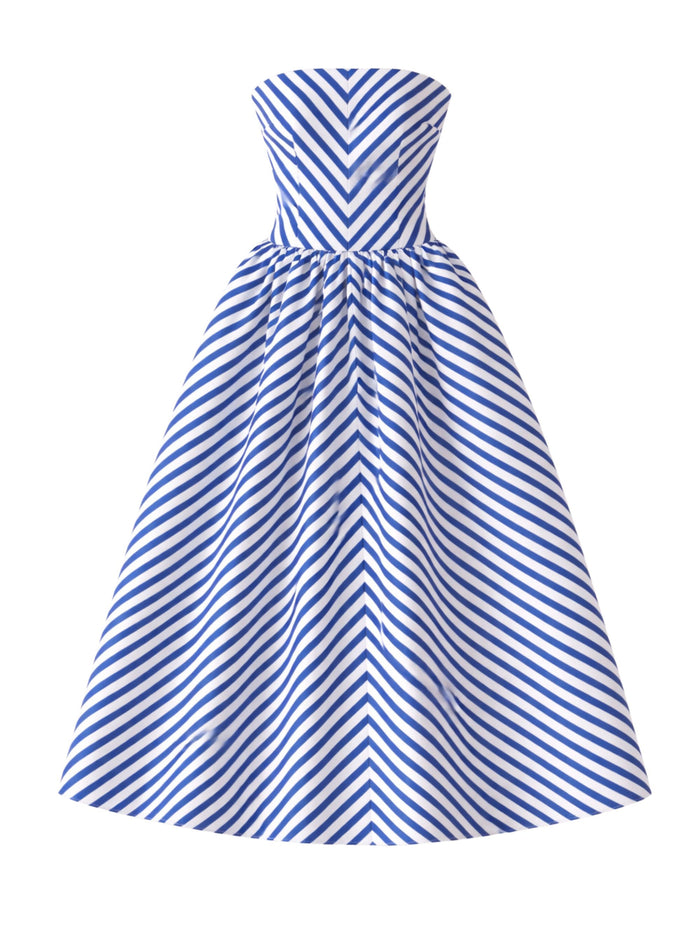 SELF PORTRAIT Dresses Blue Polyester