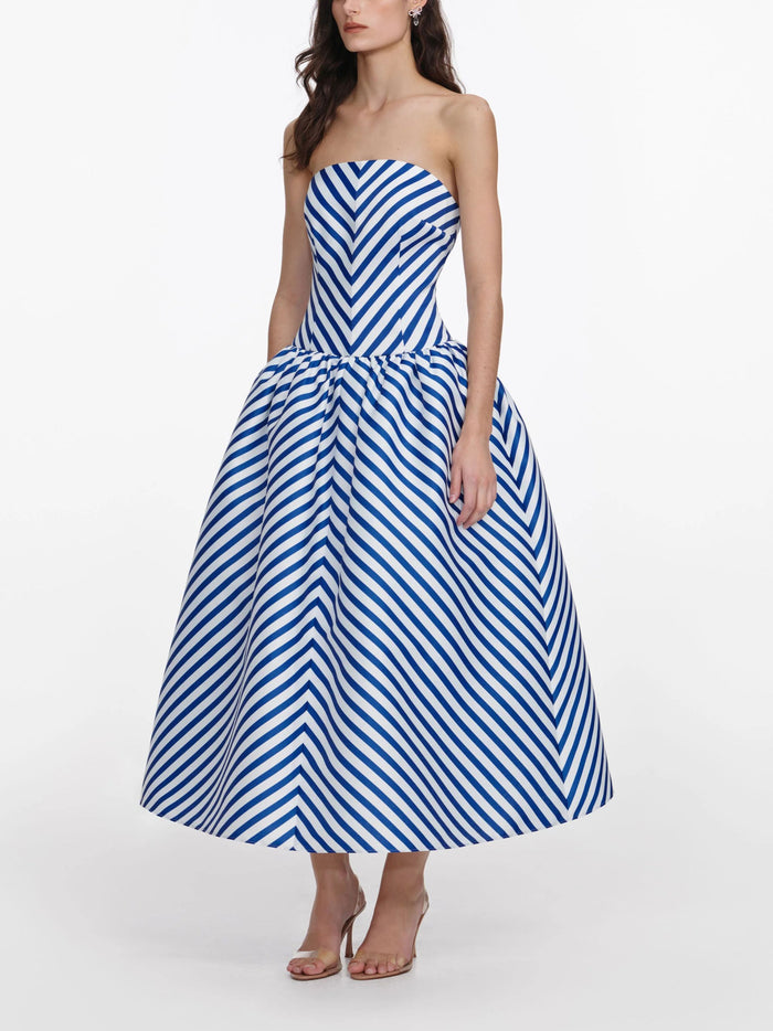 SELF PORTRAIT Dresses Blue Polyester