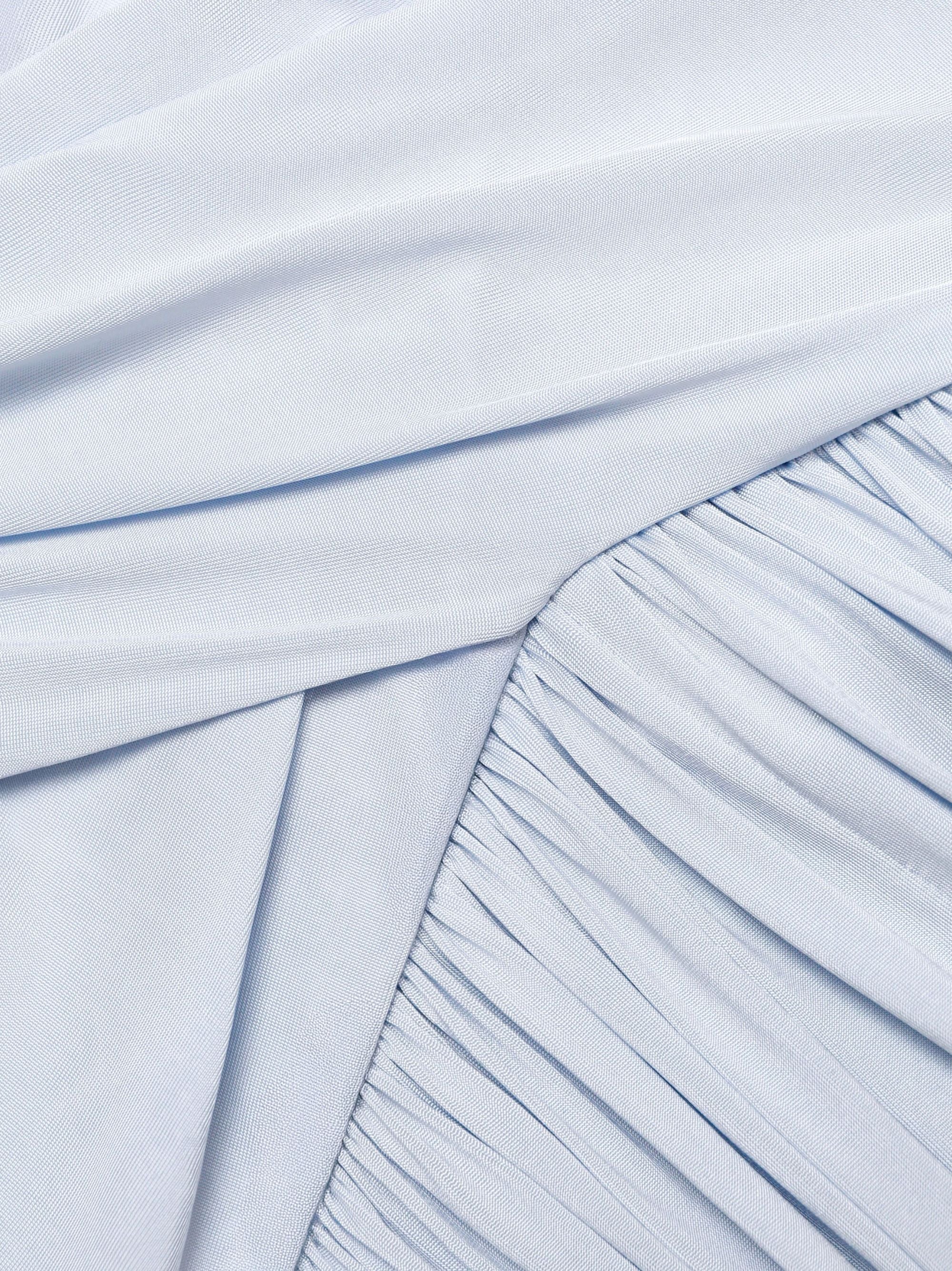 SELF PORTRAIT Dresses Clear Blue Viscose Elastane