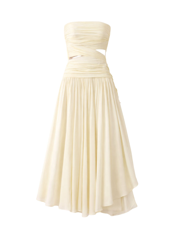 Self Portrait Dresses Yellow